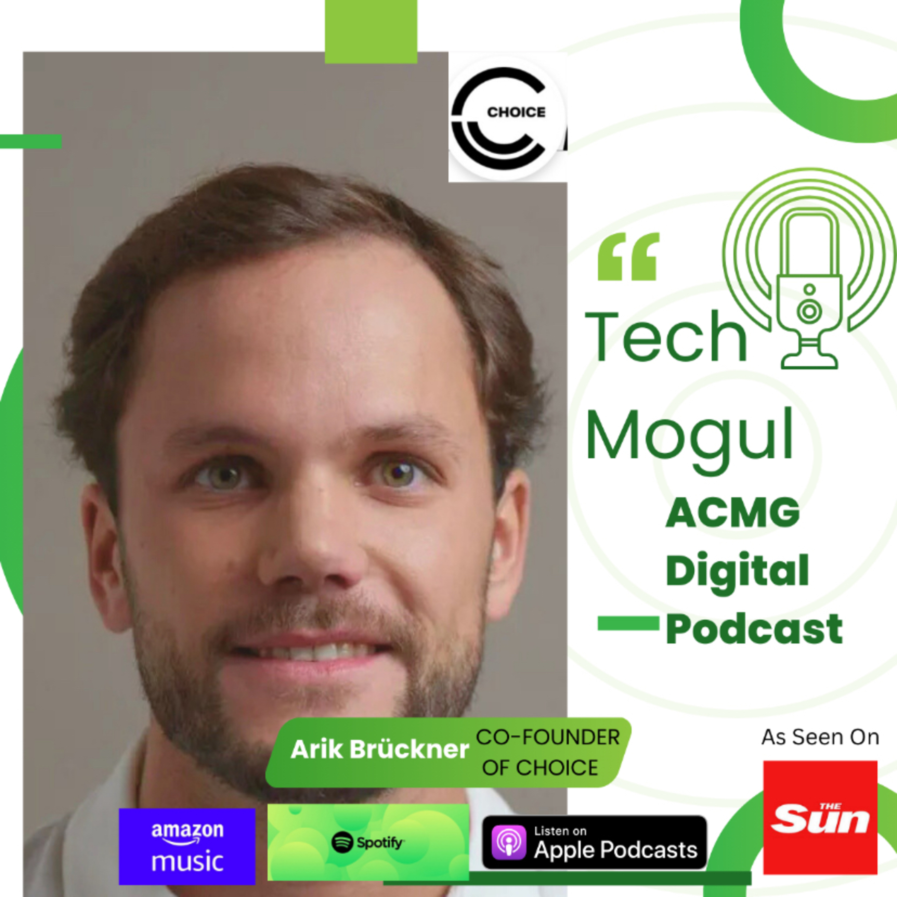 As Seen In: The Sun Magazine:Tech Mogul Arik Brückner Co-Founder of Choice Talks Paid Companionship episode artwork