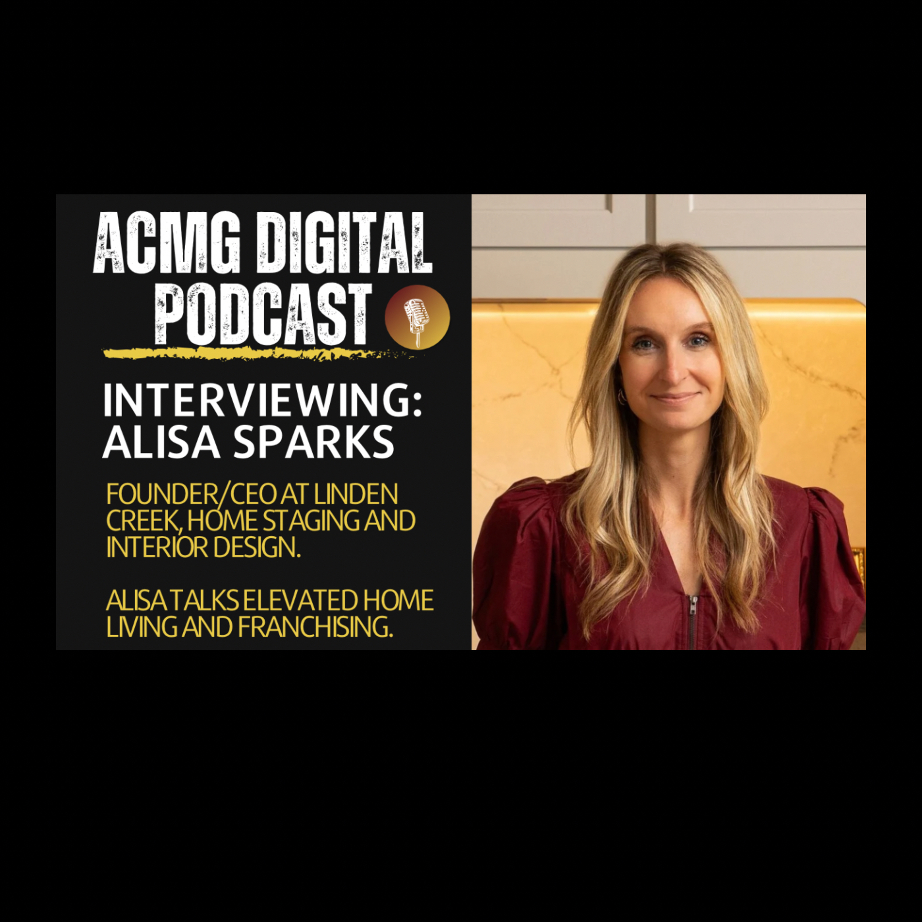 Interviewing: Alisa Sparks-Founder and CEO at Linden Creek. Experts in Luxury Home Interior Design