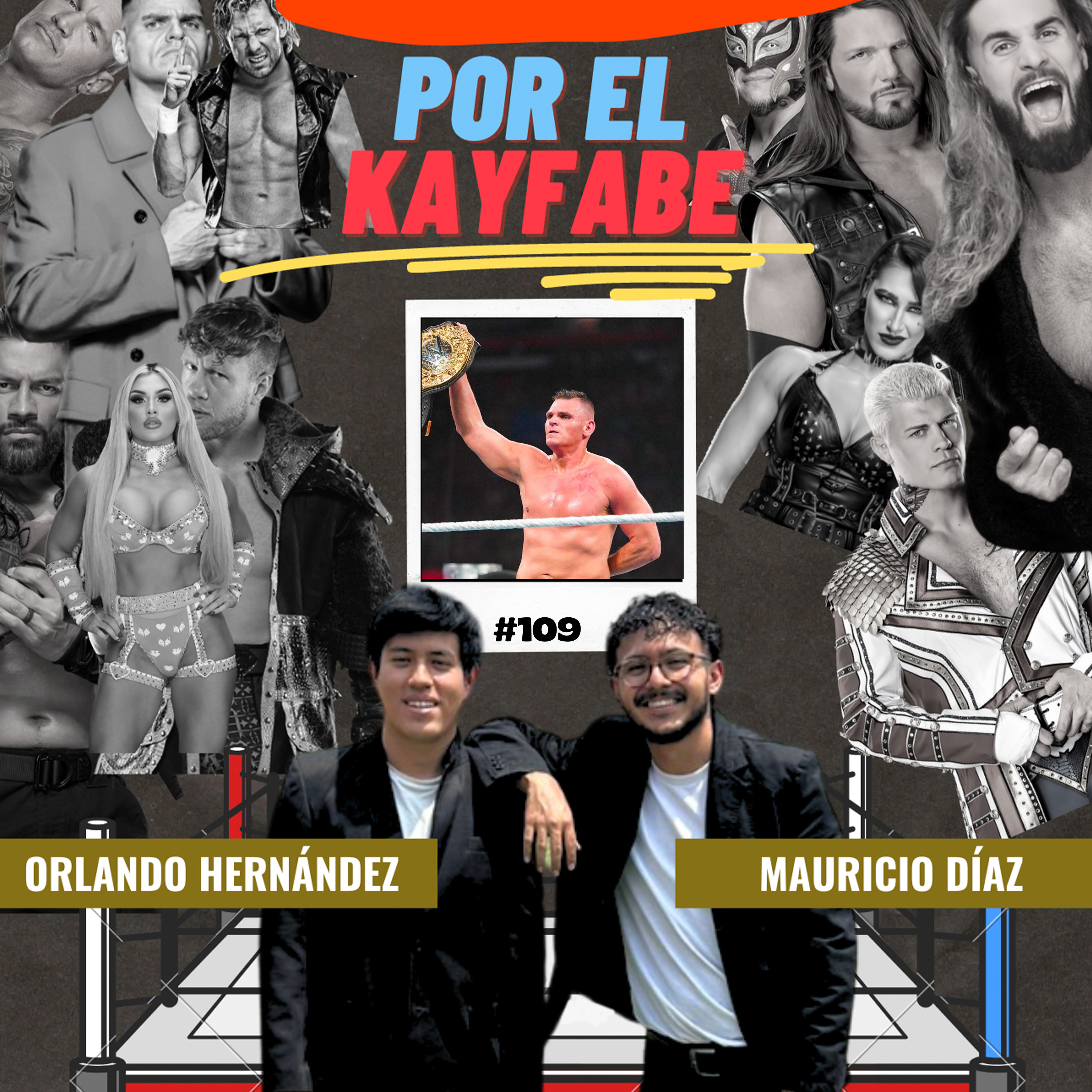 109# Gunther es campeón, Místico vs MJF, Cena vs Punk, cartelera completa de AEW Grand Slam episode artwork
