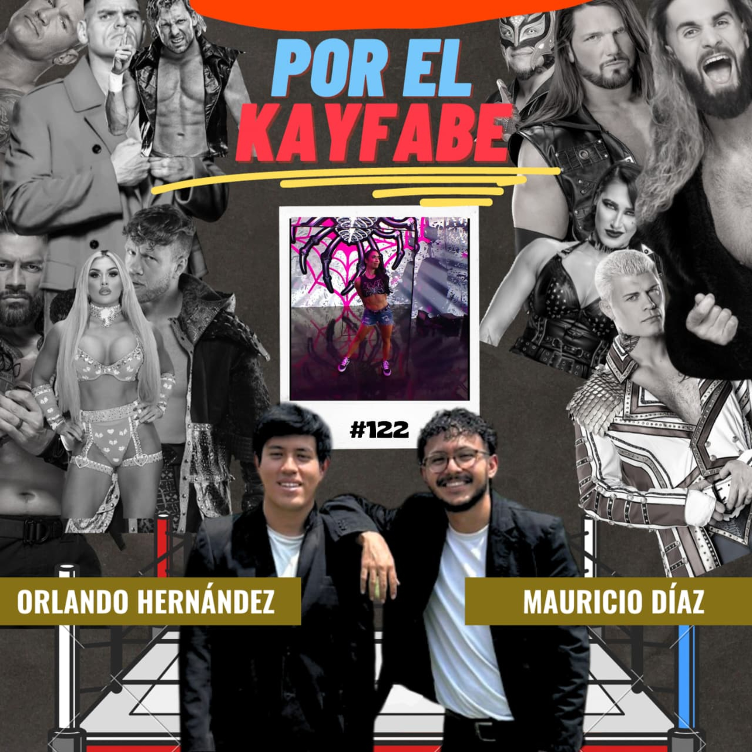 122# Regresó Aj Lee, Jey uso turn heel, Cena vs Sami  episode artwork