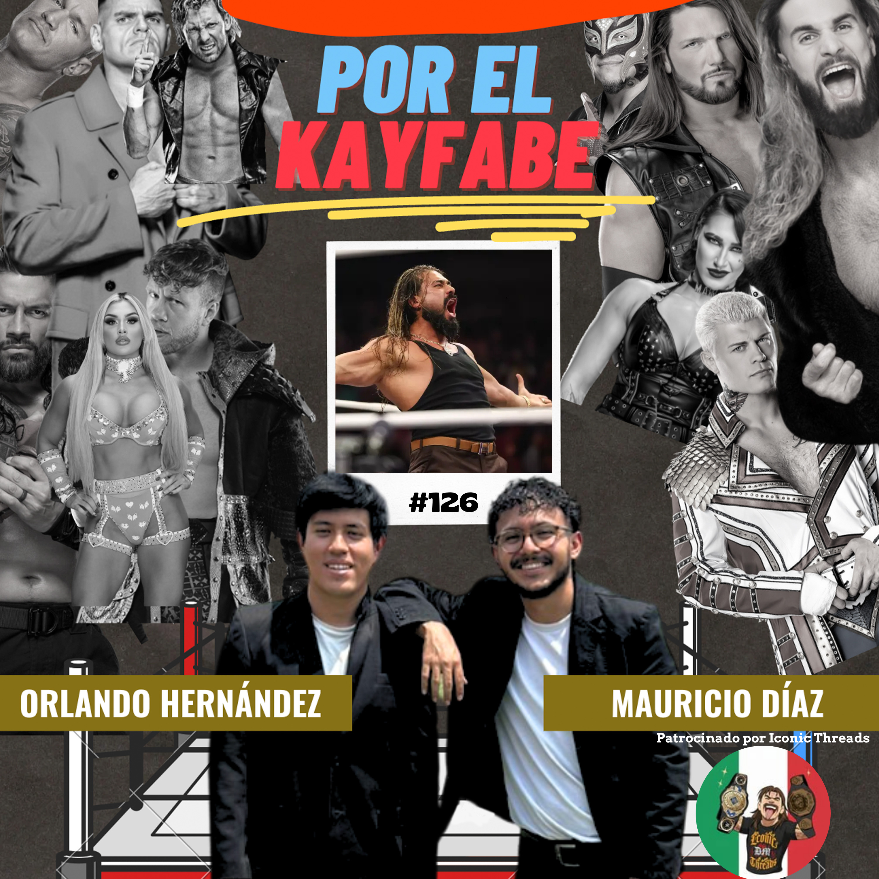 126# Andrade a AEW, Escobar se queda, Predicciones de Crown Jewel, Wrestletober episode artwork
