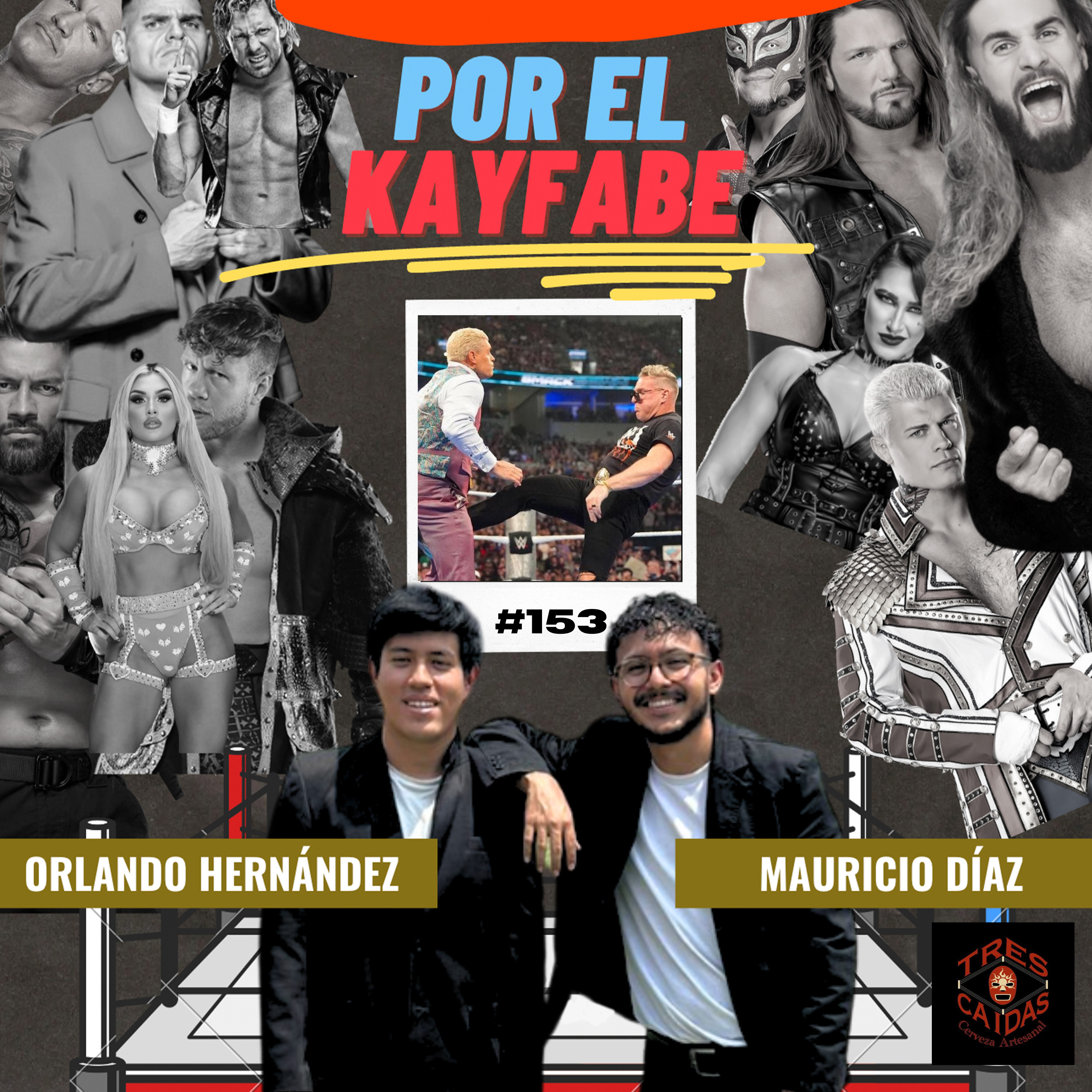 153# Pat Mcafee ataca Cody, Alberto del Río a la Cárcel, Nueva Pipe Bomb de Punk episode artwork
