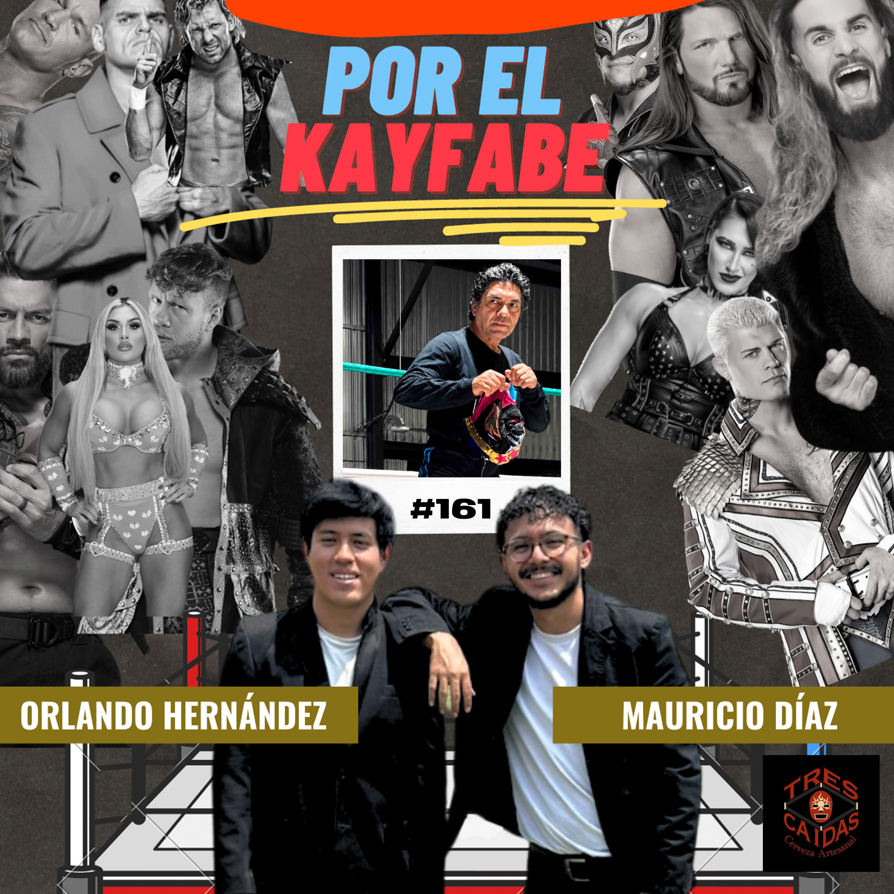 161# Fallece Piloto Suicida, MJF nuevo campeón de AEW, Funa en la comunidad de luchitas episode artwork
