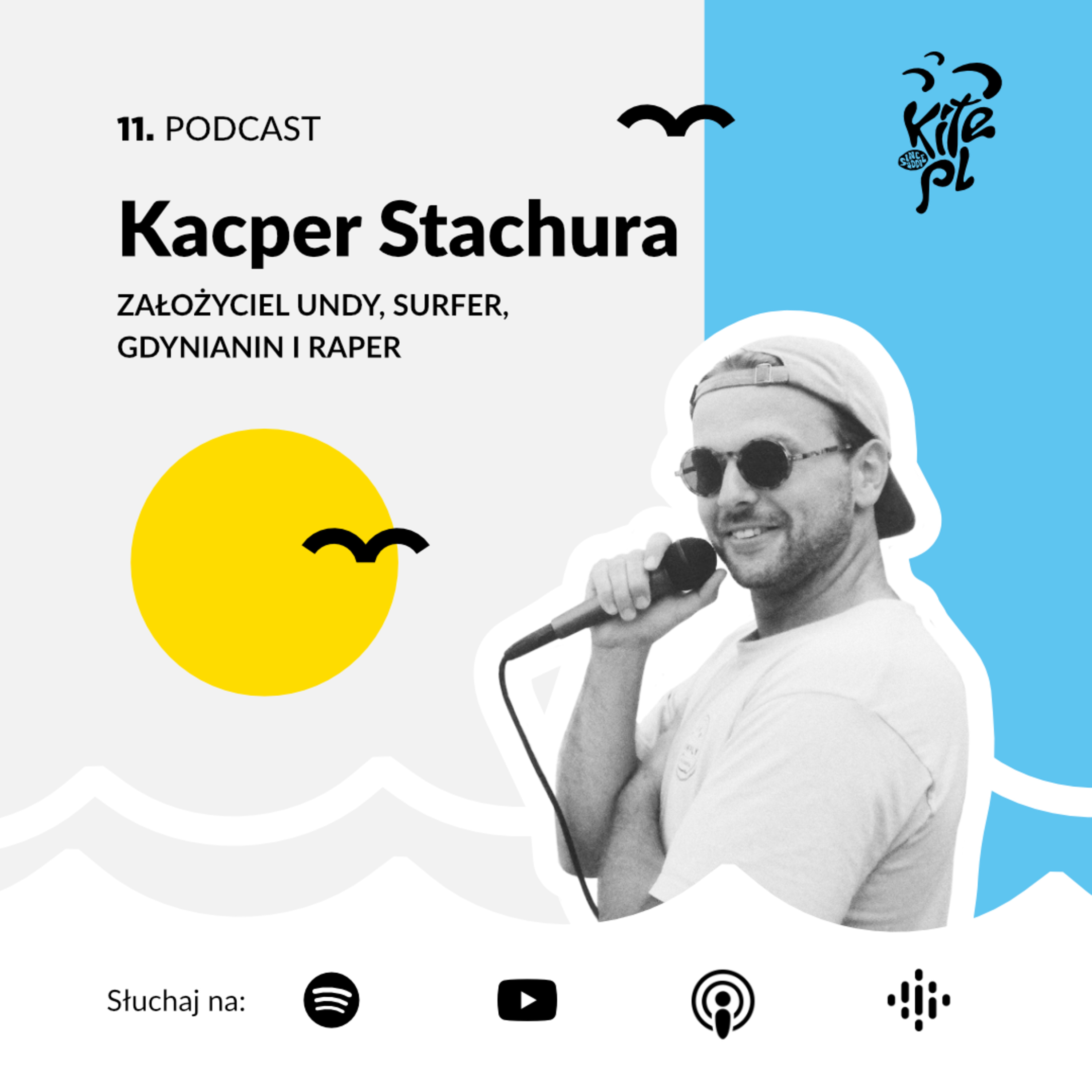 11. Kacper Stachura - założyciel UNDA, surfer, gdynianin i raper. episode artwork