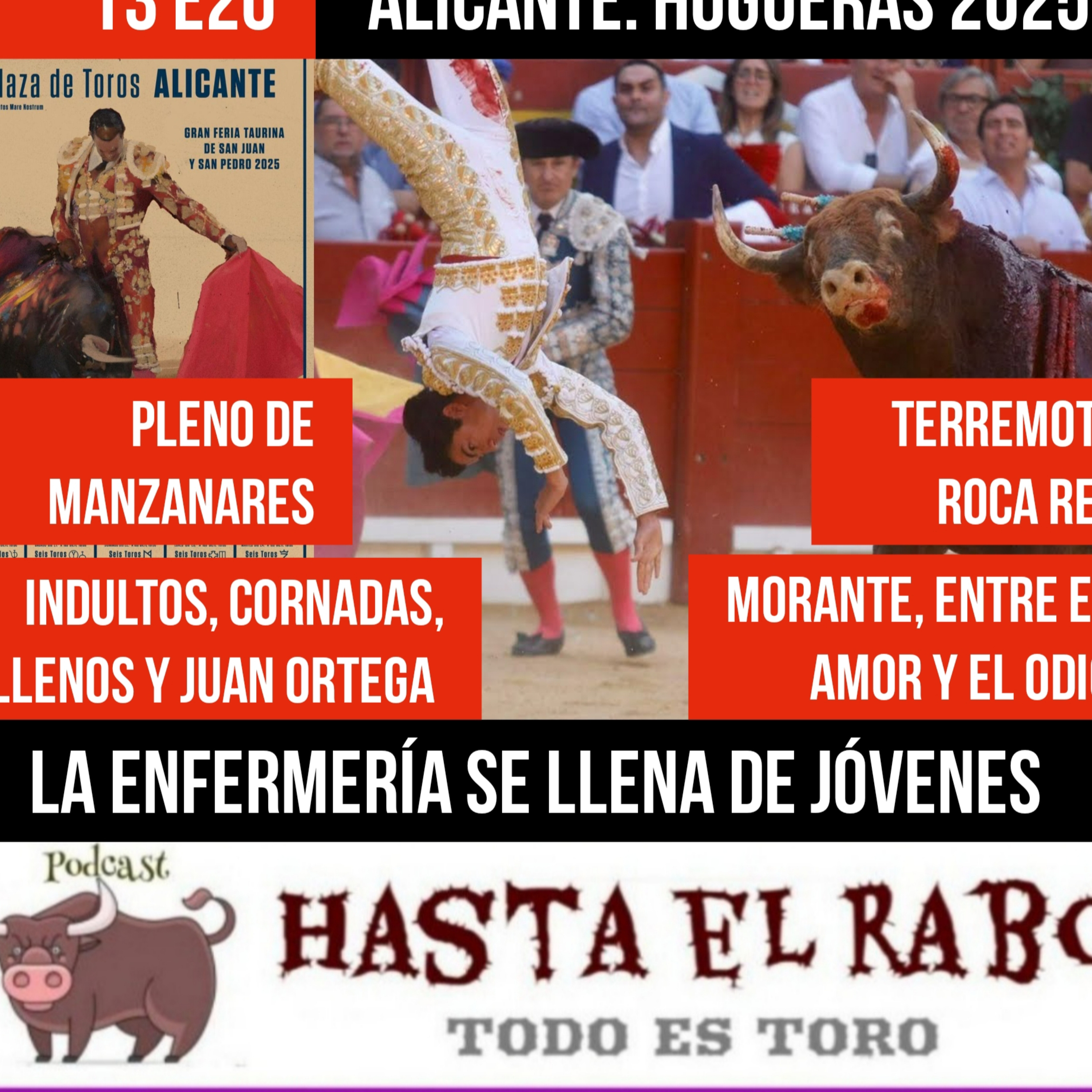 HASTA EL RABO TODO ES TORO. Podcast taurino semanal con Cándido Martínez y Manolo Guillén.