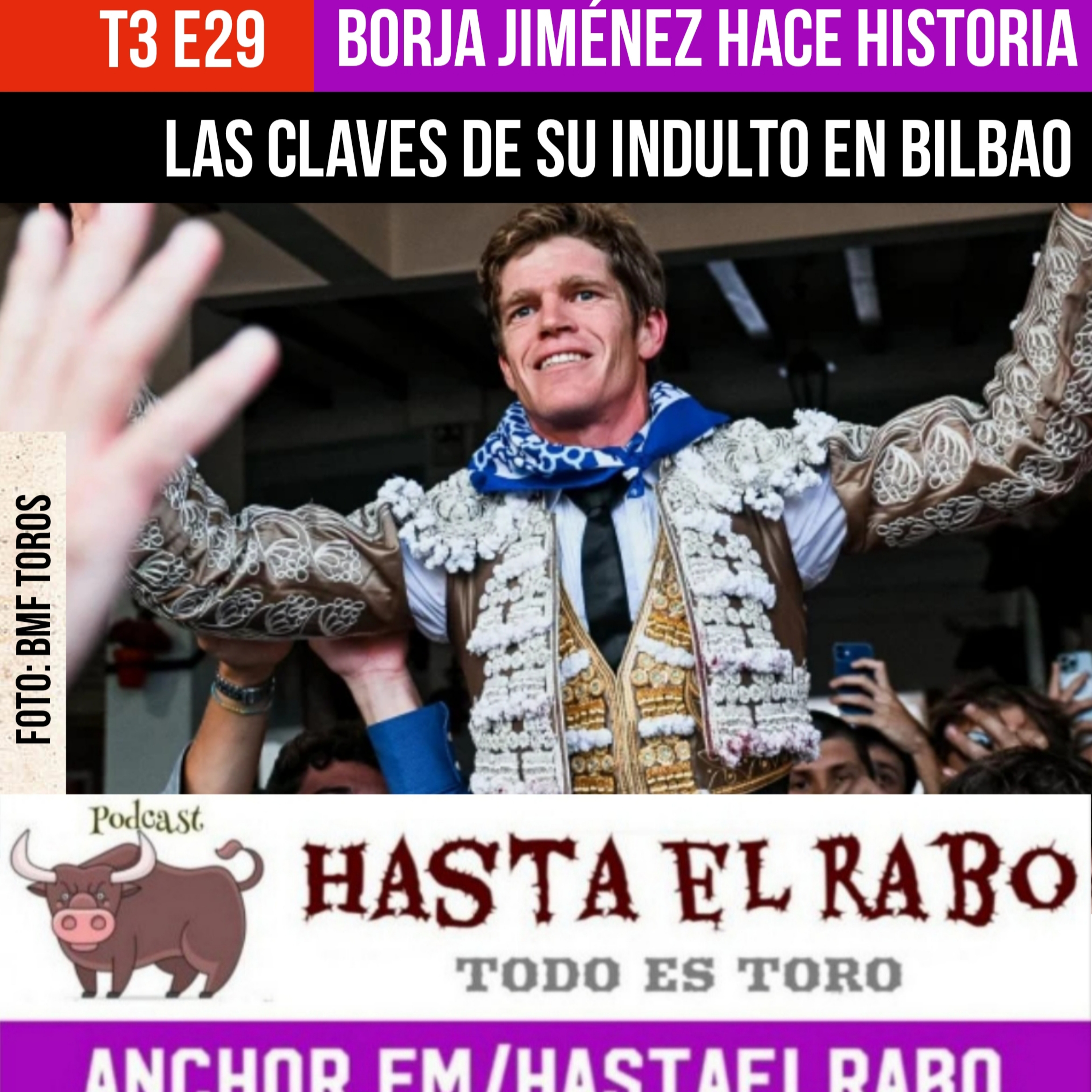 HASTA EL RABO TODO ES TORO. Podcast taurino semanal con Cándido Martínez y Manolo Guillén.