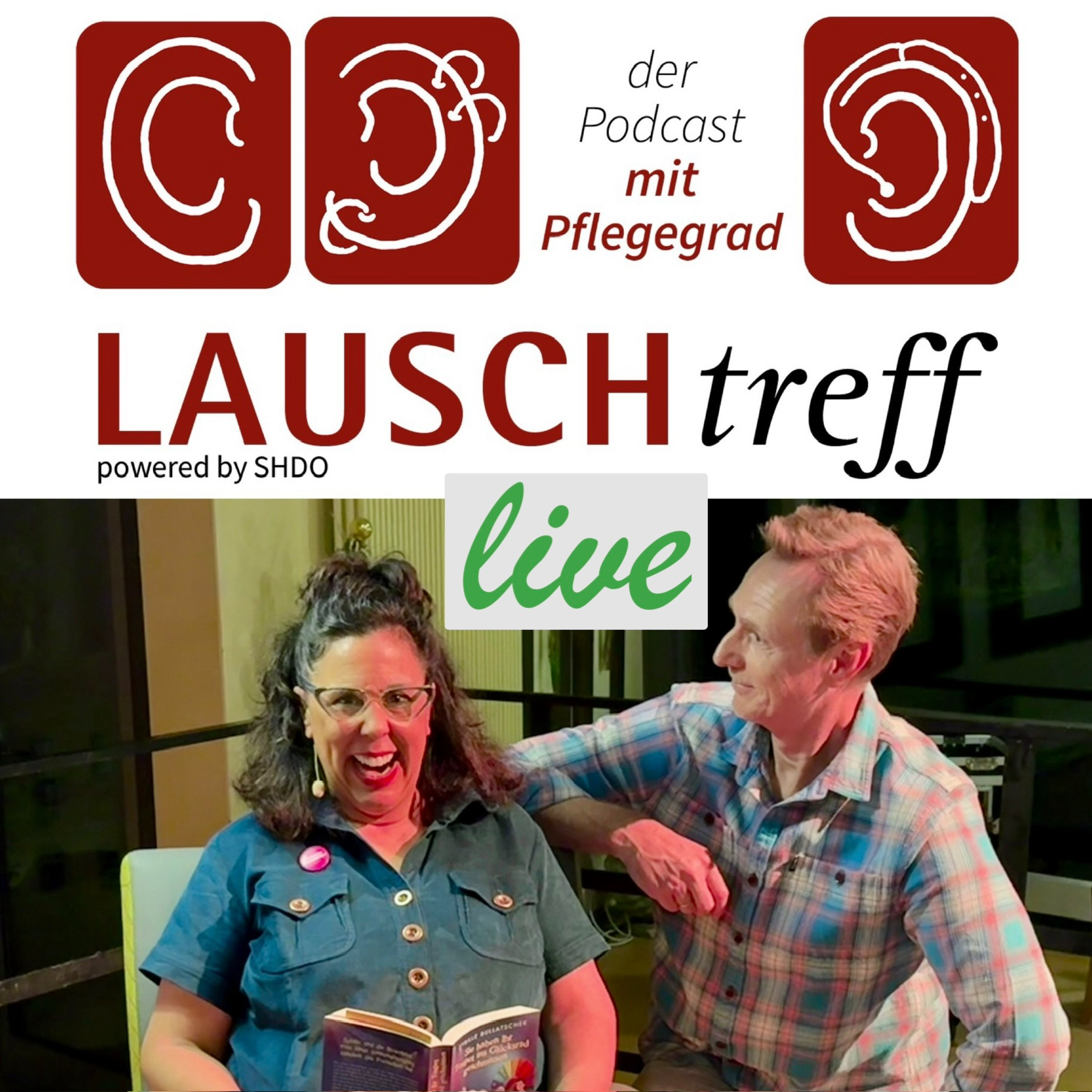 Folge 36_LIVE! "Pflege kann auch Comedy!"_mit Sybille Bullatschek episode artwork