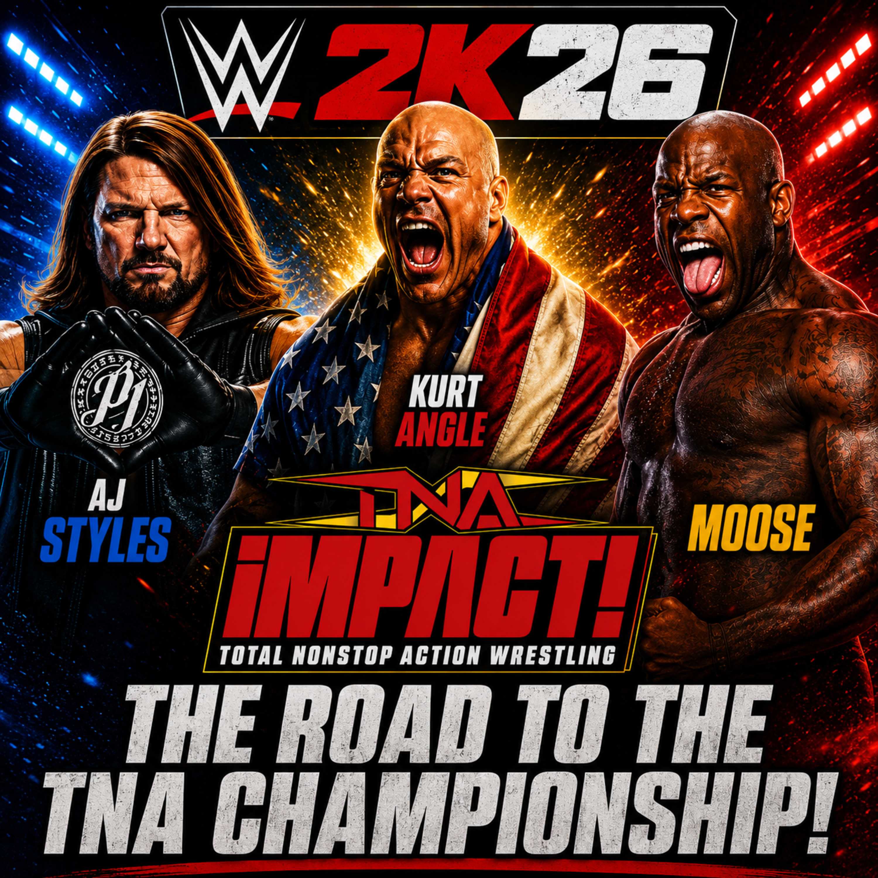 WWE 2K26 Universe Mode: TNA Impact Episode 1: The Road to the TNA Championship Begins! episode artwork