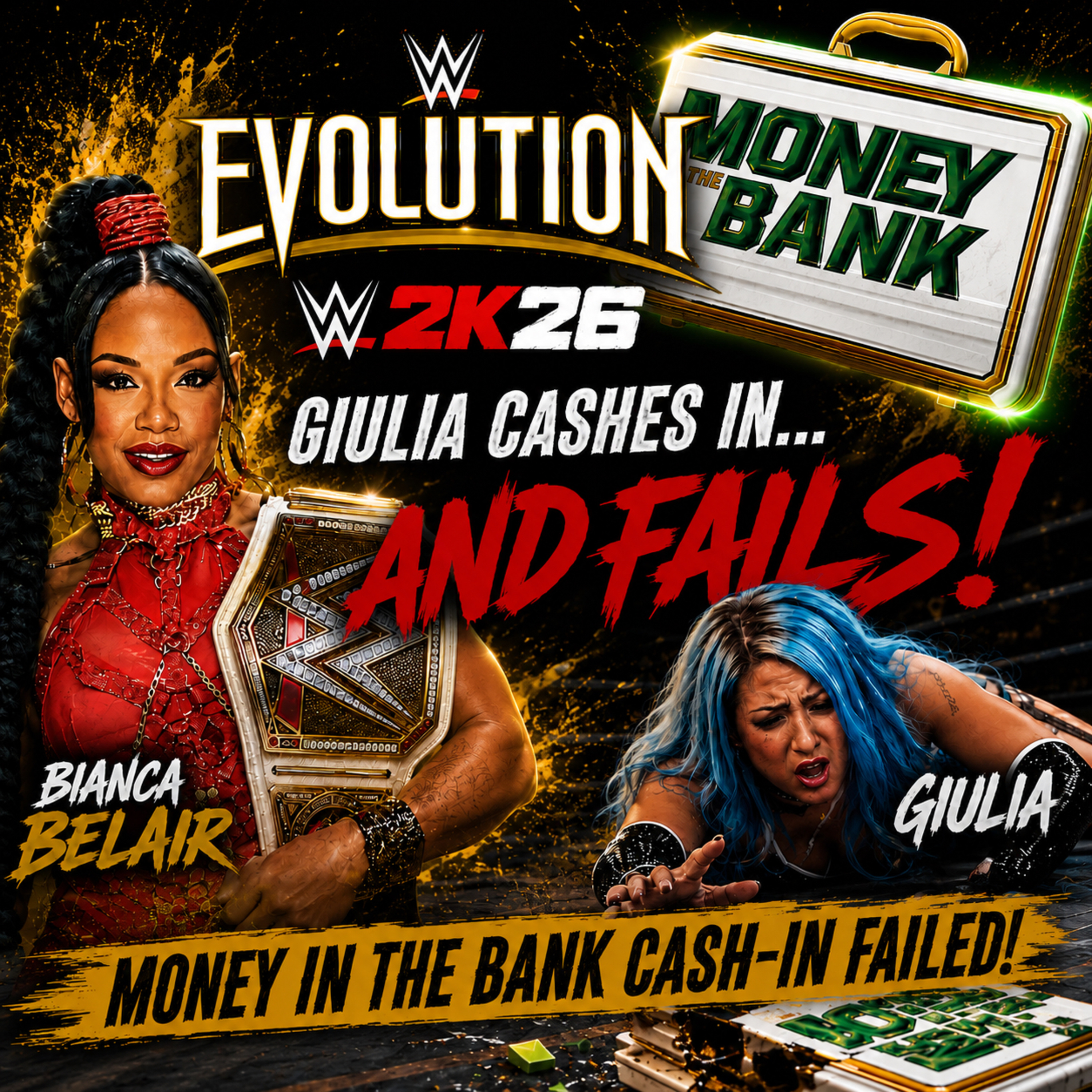 WWE 2K26 Universe Mode | EVOLUTION: Giulia Cashes In… and FAILS! episode artwork