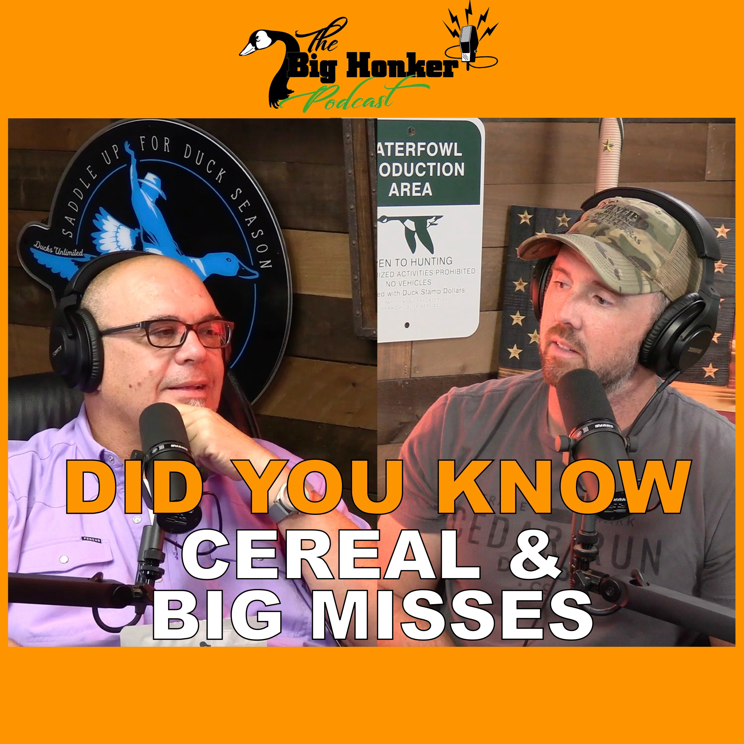 🚨 DID YOU KNOW? 🚨Cereal & Big Misses