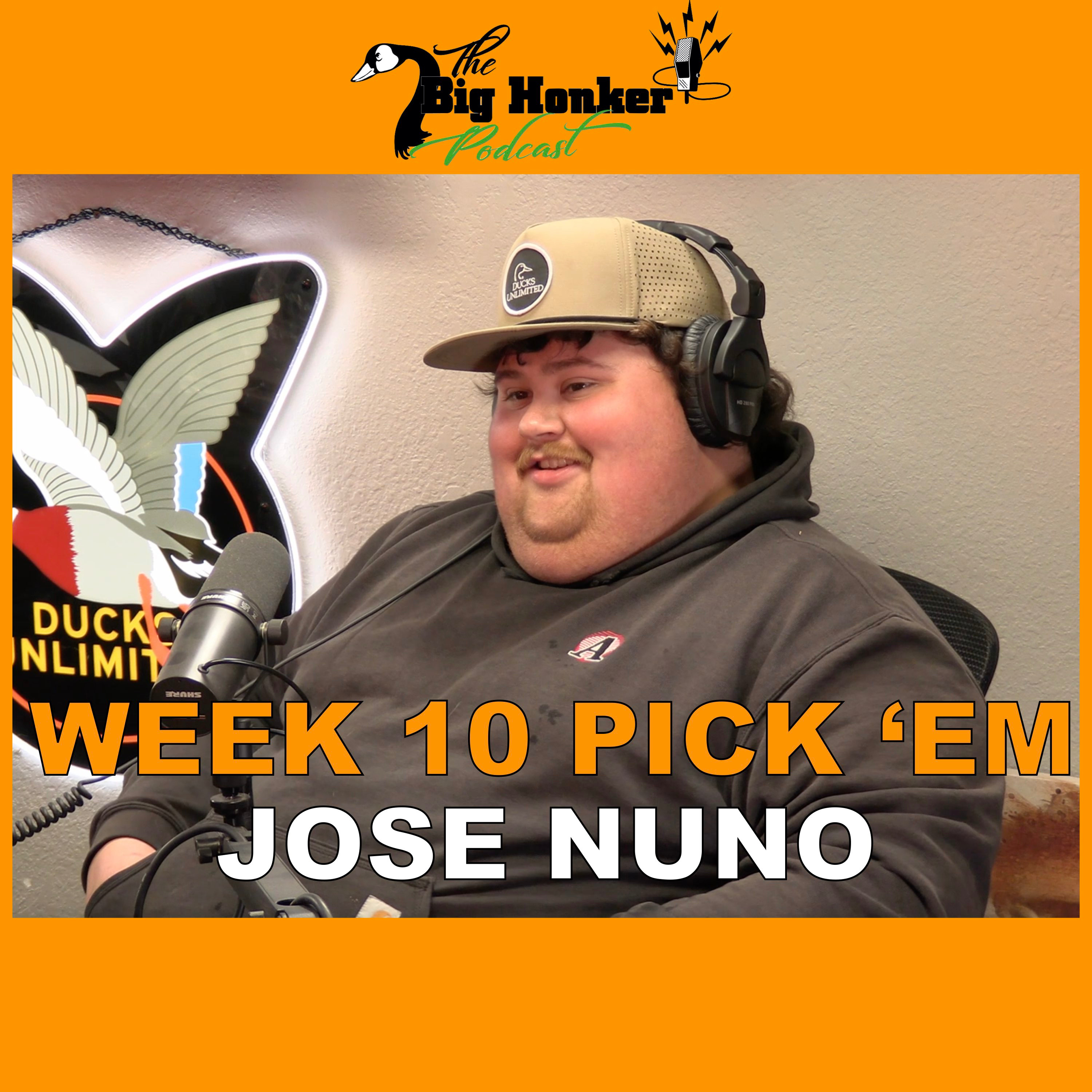 BONUS EPISODE: NFL Week 10 Pick 'Em - Jose Nuno