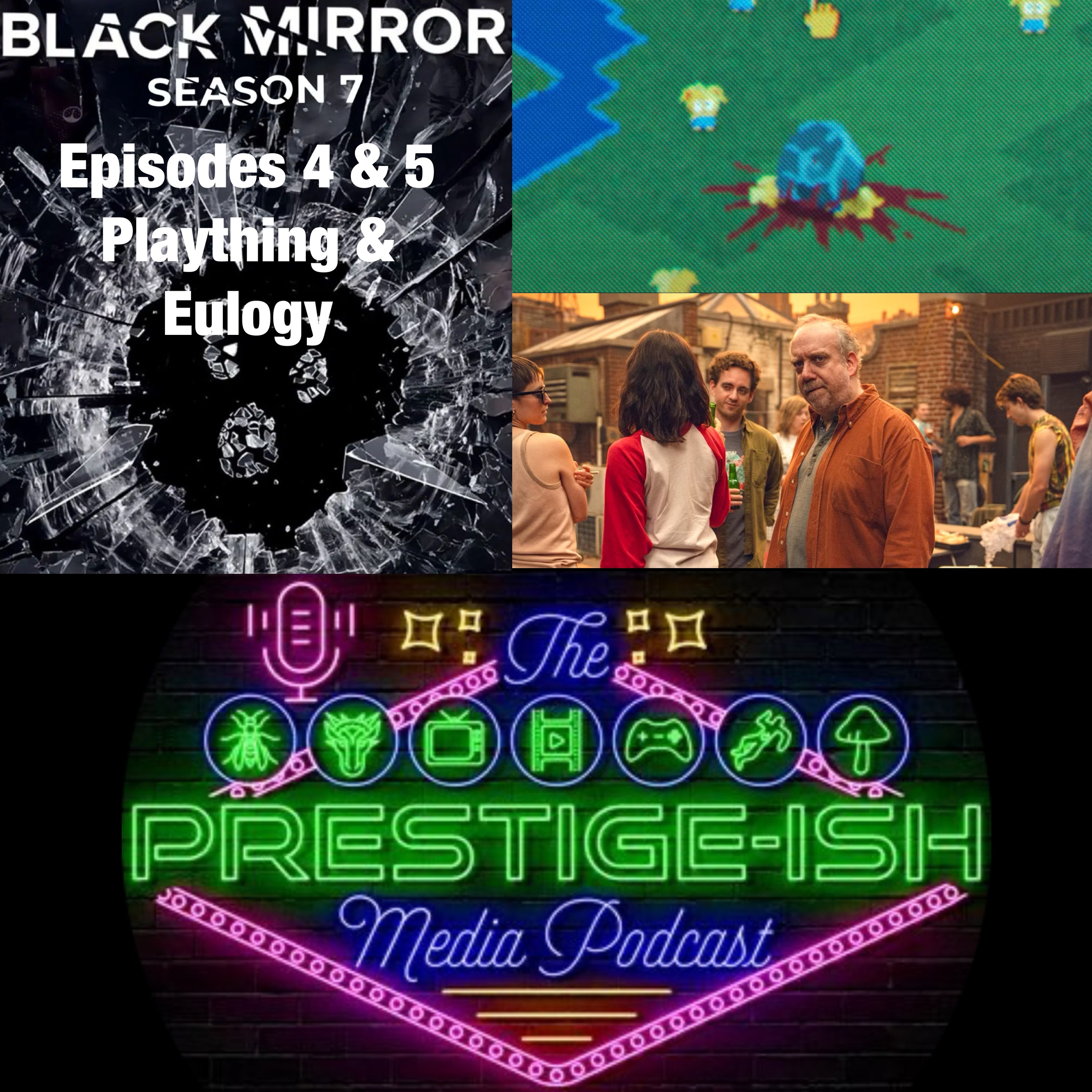 Black Mirror Season 7 Episode 4 and 5 - REVIEW - Plaything and Eulogy