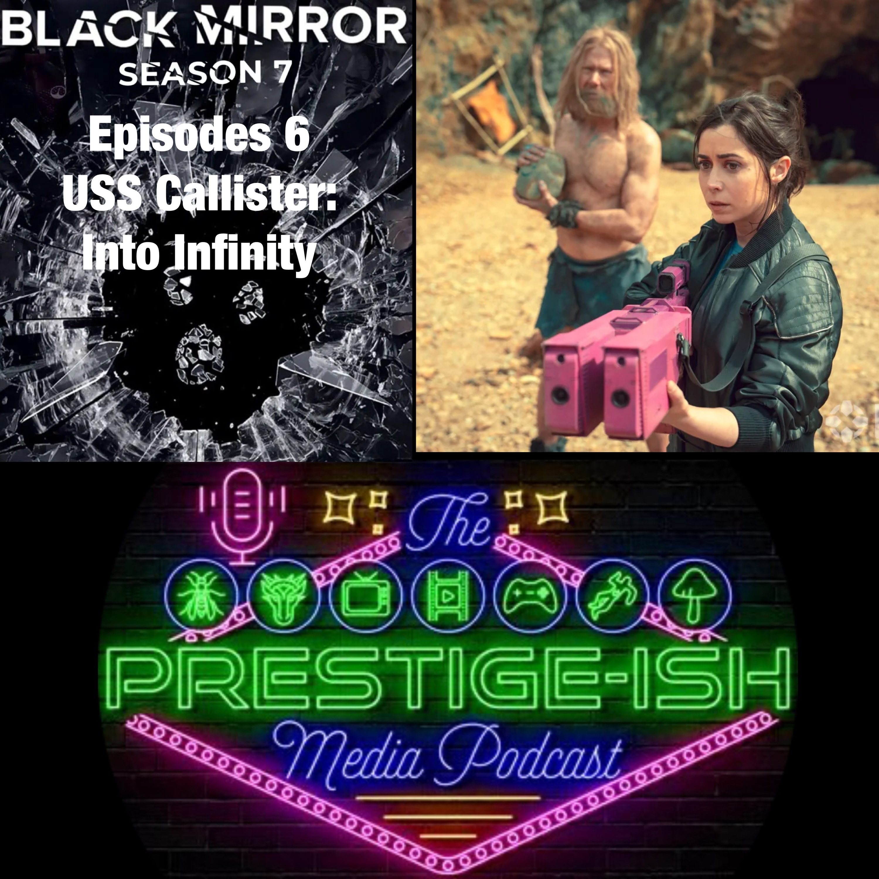 Black Mirror Season 7 Episode 6 - REVIEW - USS Callister: Into Infinity