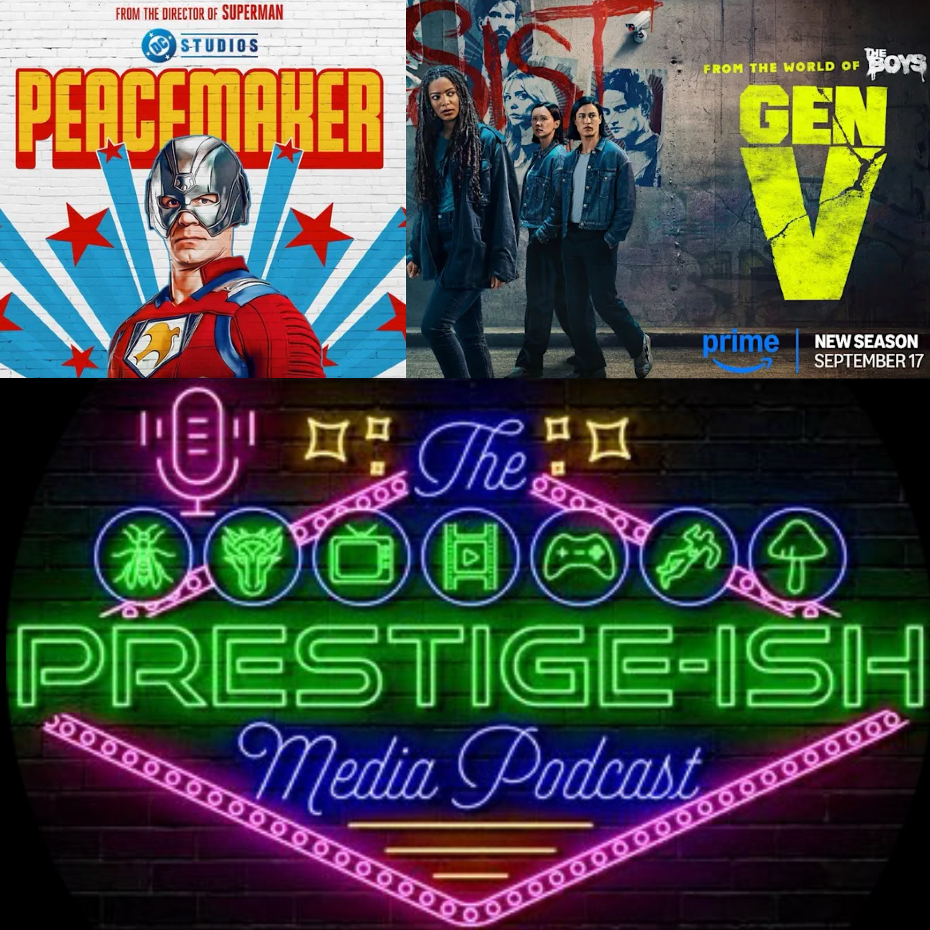 Peacemaker Season 2 Episode 8 - Full Nelson - FINALE - Gen V Season 2 Episode 6 - Cooking Lessons episode artwork