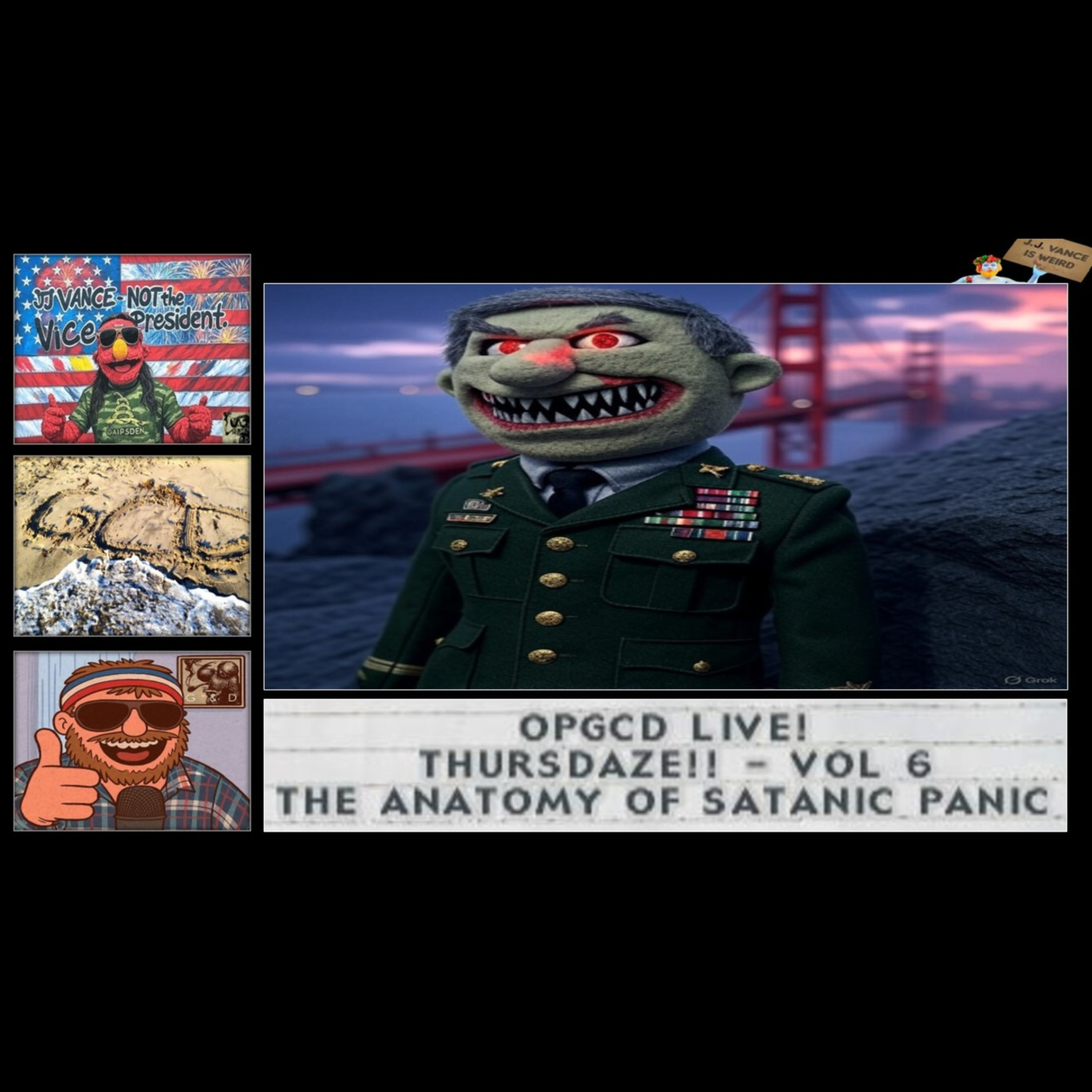 OpGCD Live! Thursdaze!! - _The Anatomy of Satanic Panic_ - Vol_ 6 - FREE PATREON PREVIEW