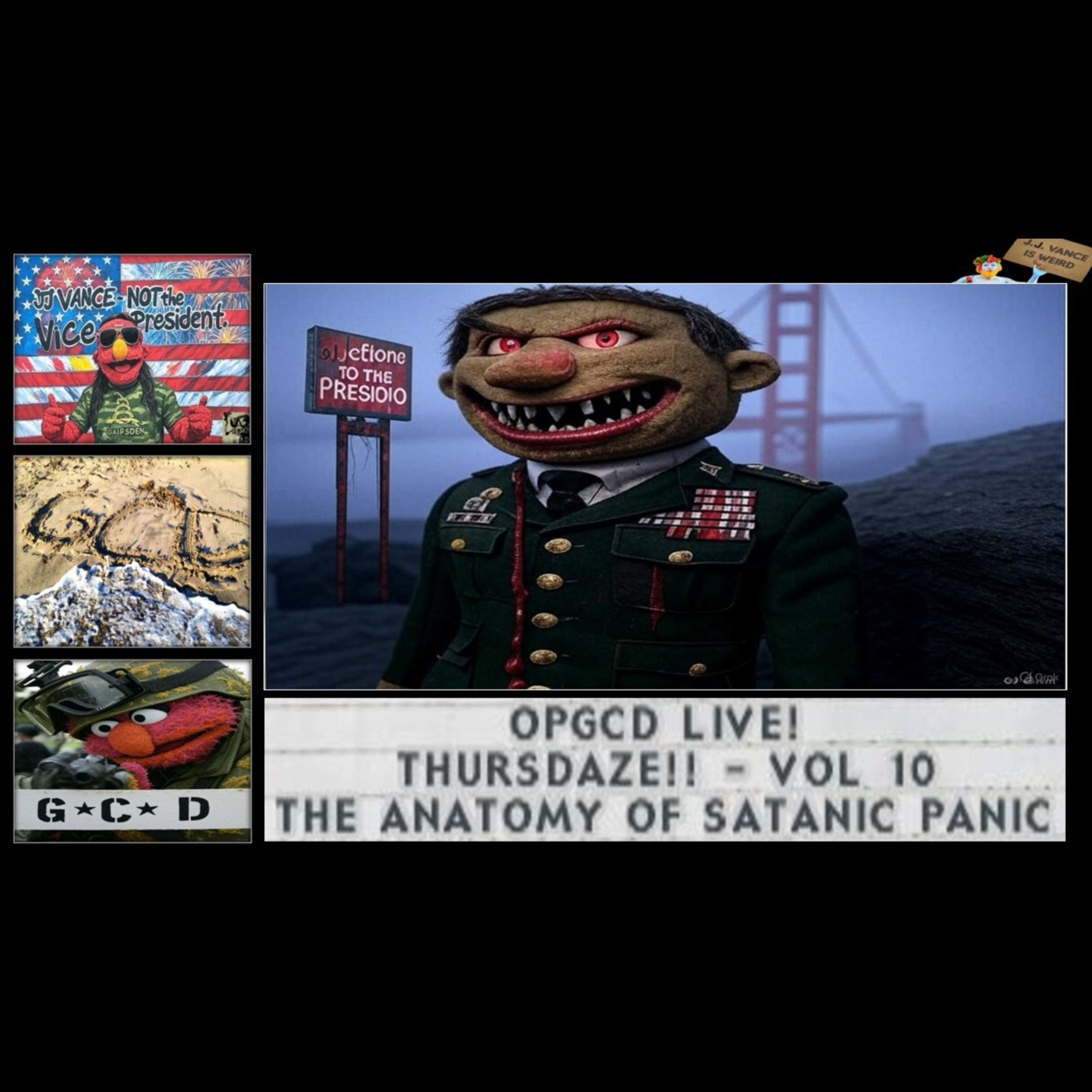 OpGCD Live! Thursdaze!! - Vol 10 - The Anatomy of Satanic Panic - FREE PATREON PREVIEW