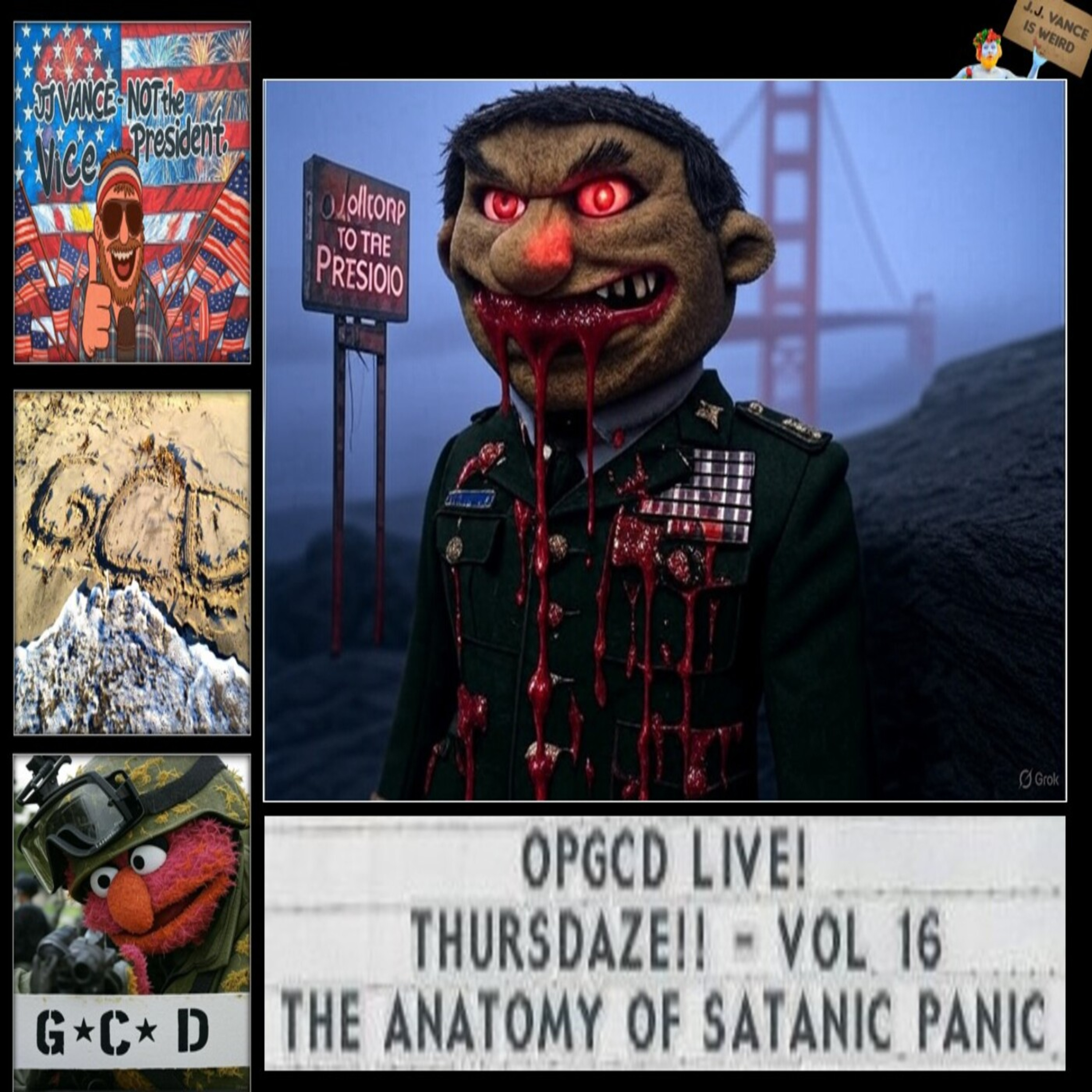 OpGCD Live! Thursdaze!! - Vol 16 - The Anatomy of Satanic Panic - FREE PATREON PREVIEW