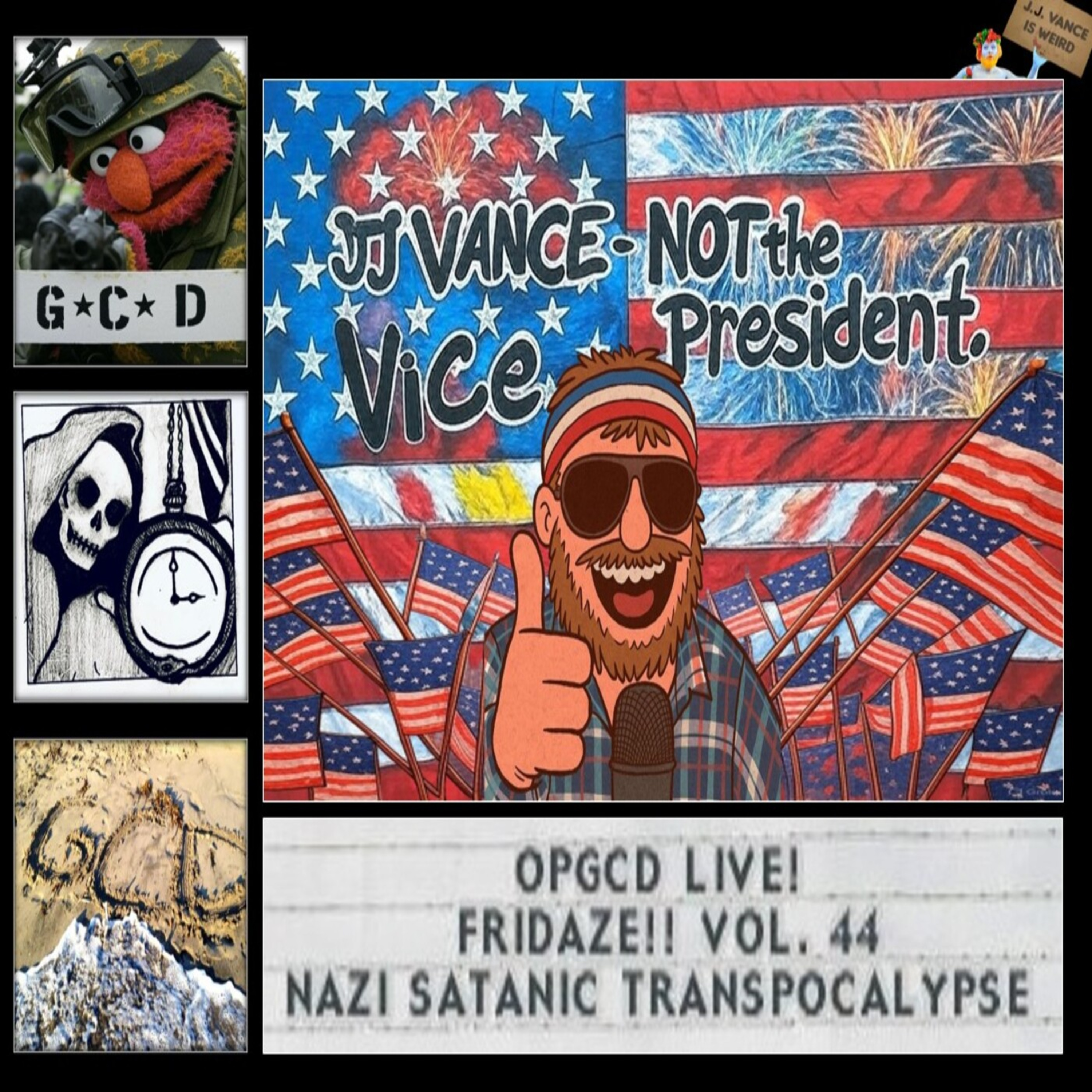 OpGCD Live! Fridaze!! - Vol 44 - Nazi Satanic Transpocalypse - w_Doctor Inferno