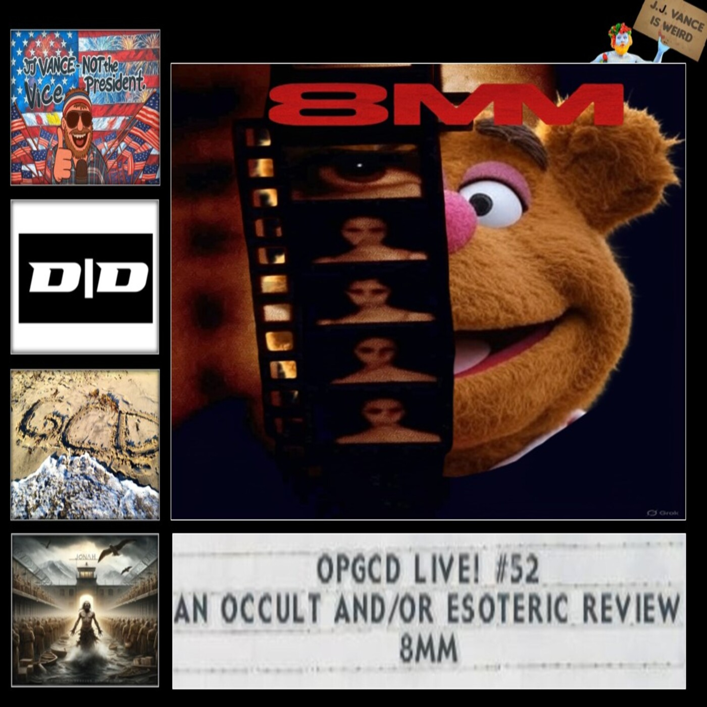 OpGCD Live! #52 - An Occult and/or Esoteric Review of "8mm" - w/Landon & Jonah