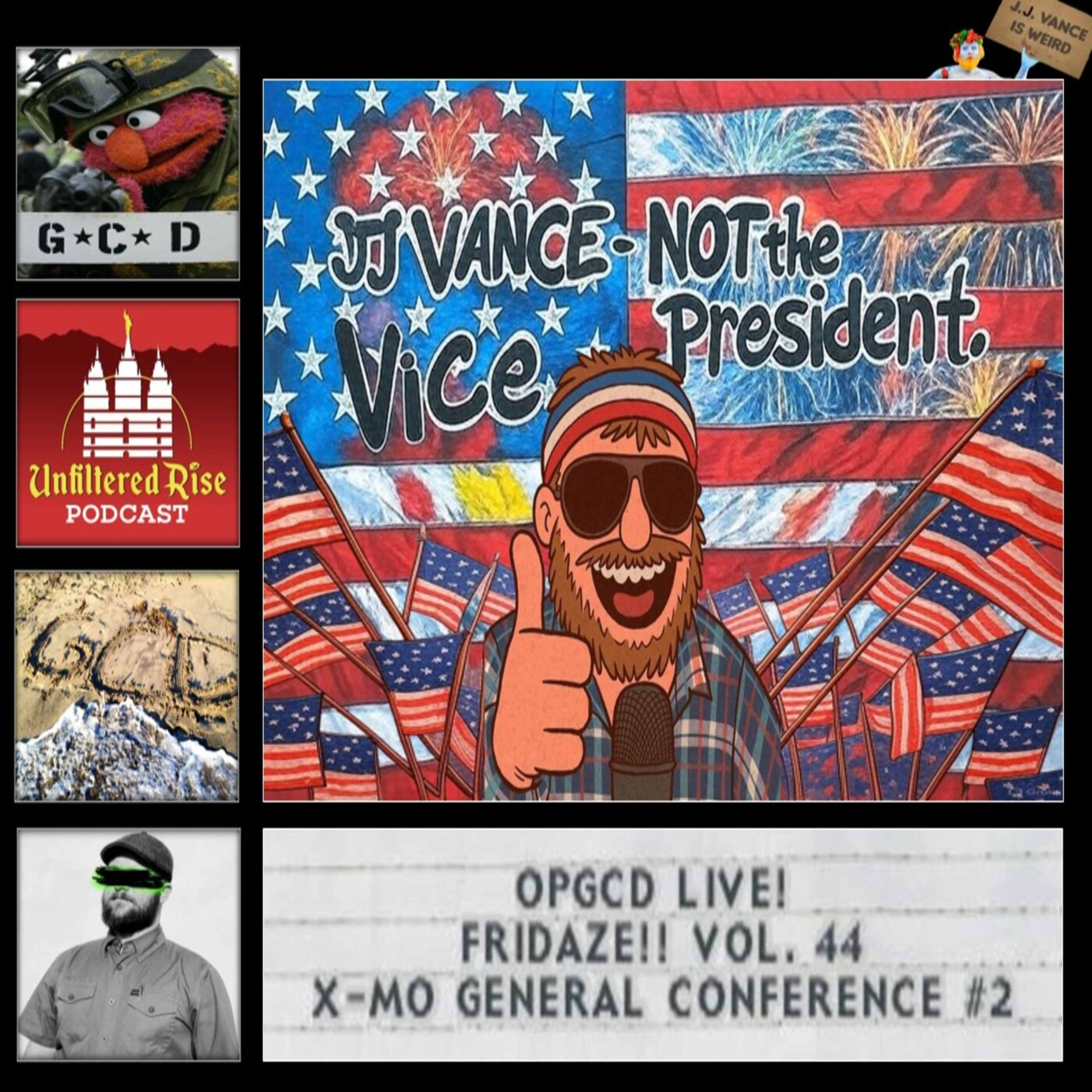 OpGCD Live! Fridaze!! - Vol 44 - Mormon Parapolitics - w/ Heidi Luv & Jacob J.