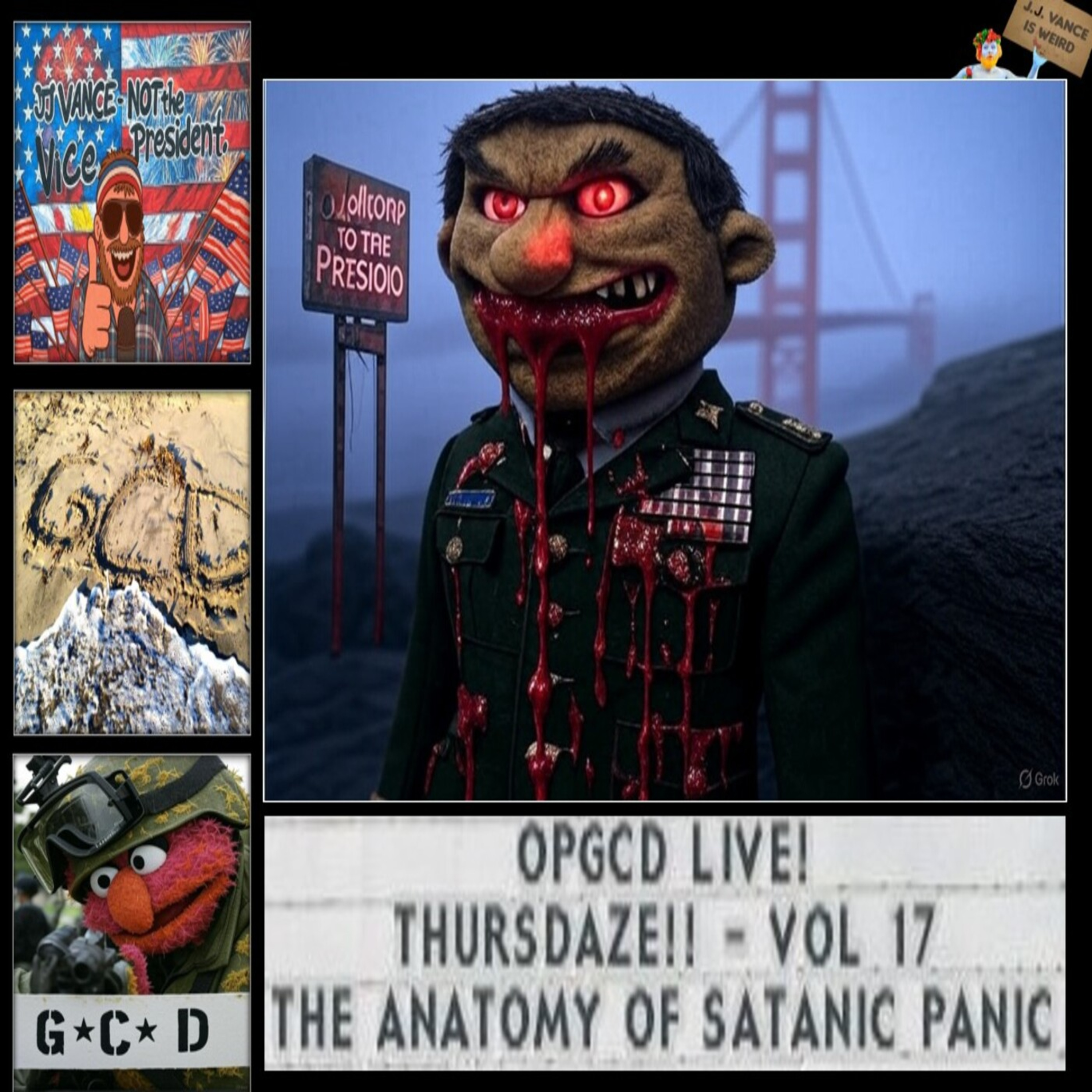 OpGCD Live! Thursdaze!! - Vol 17 - The Anatomy of Satanic Panic - FREE PATREON PREVIEW
