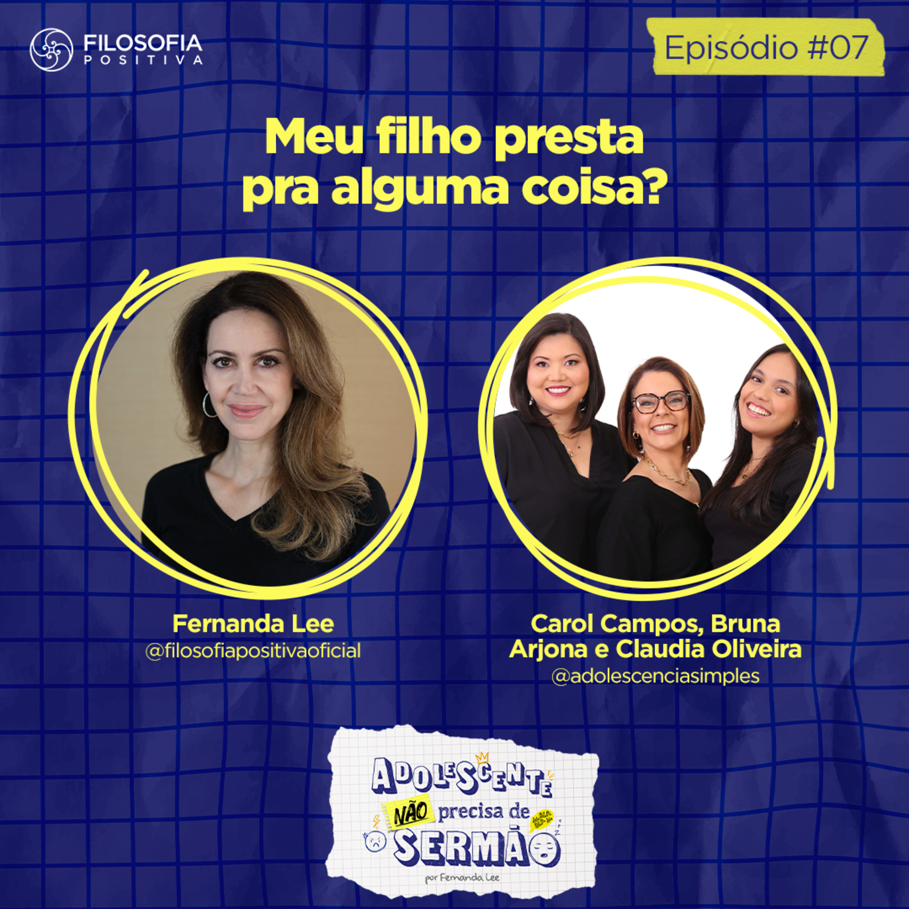 Adolescente não precisa de Sermão