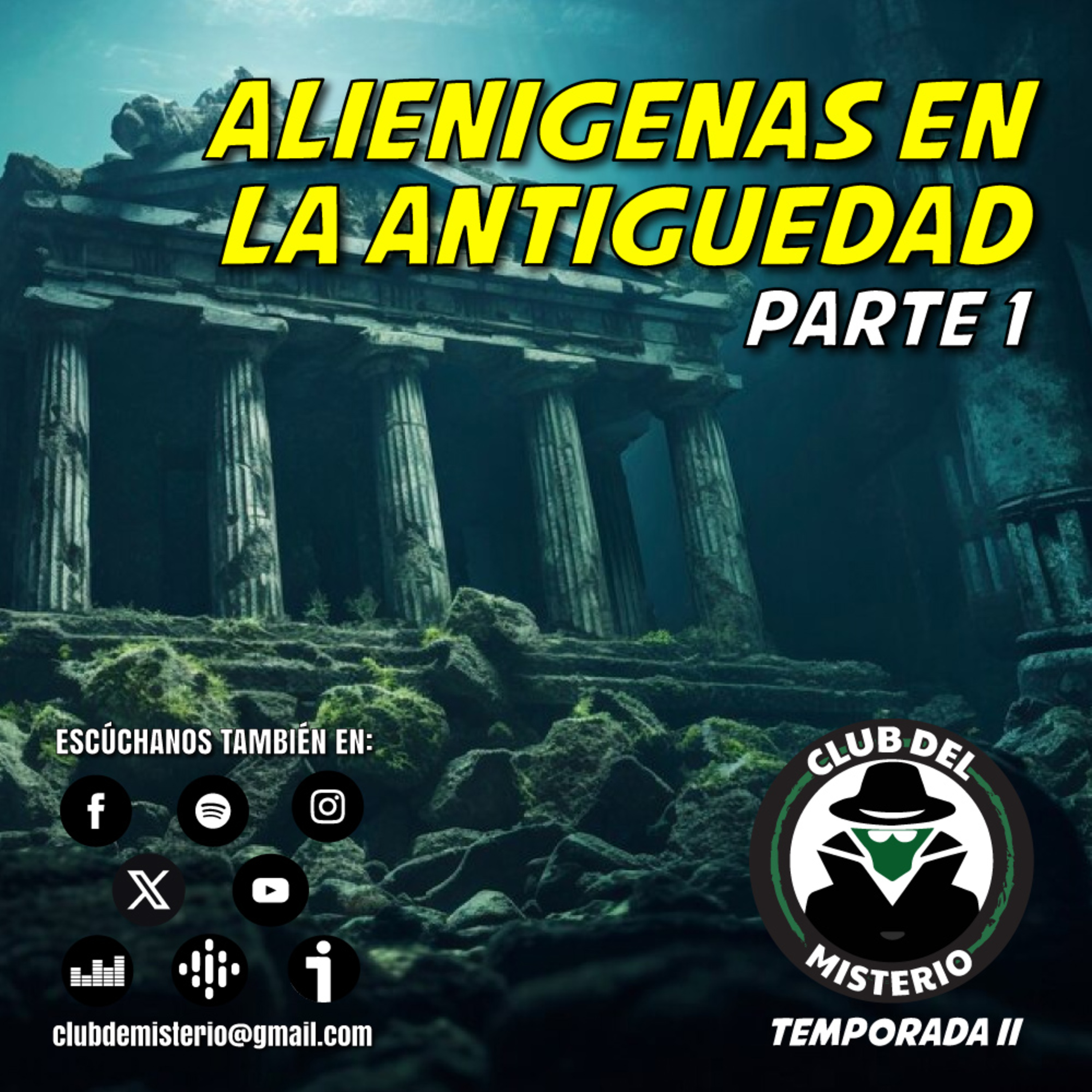 El Enigma de los Alienígenas Ancestrales - Parte 1: Anunnakis, El libro de Enoc y el Faraón Akenatón episode artwork