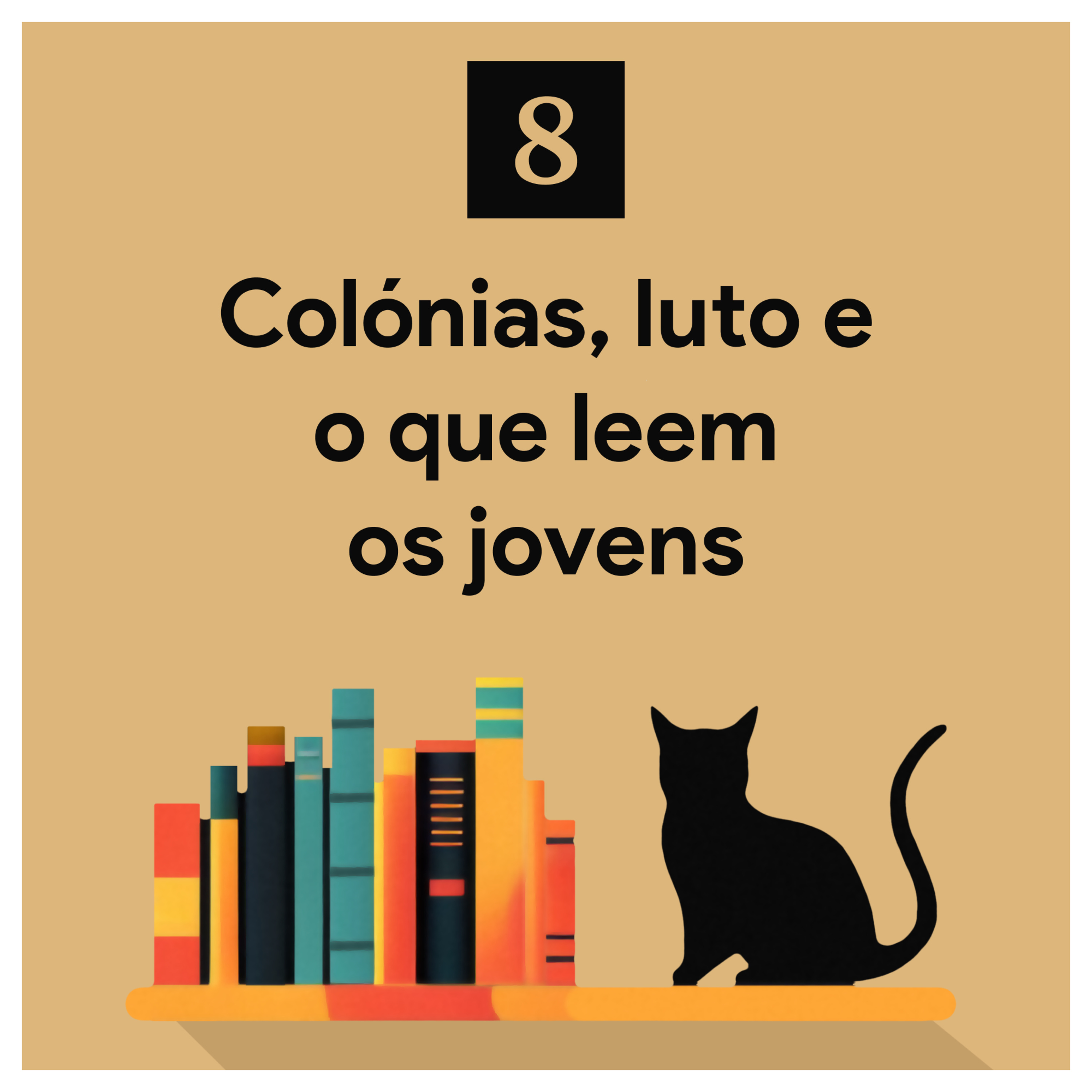 Só se estraga uma estante