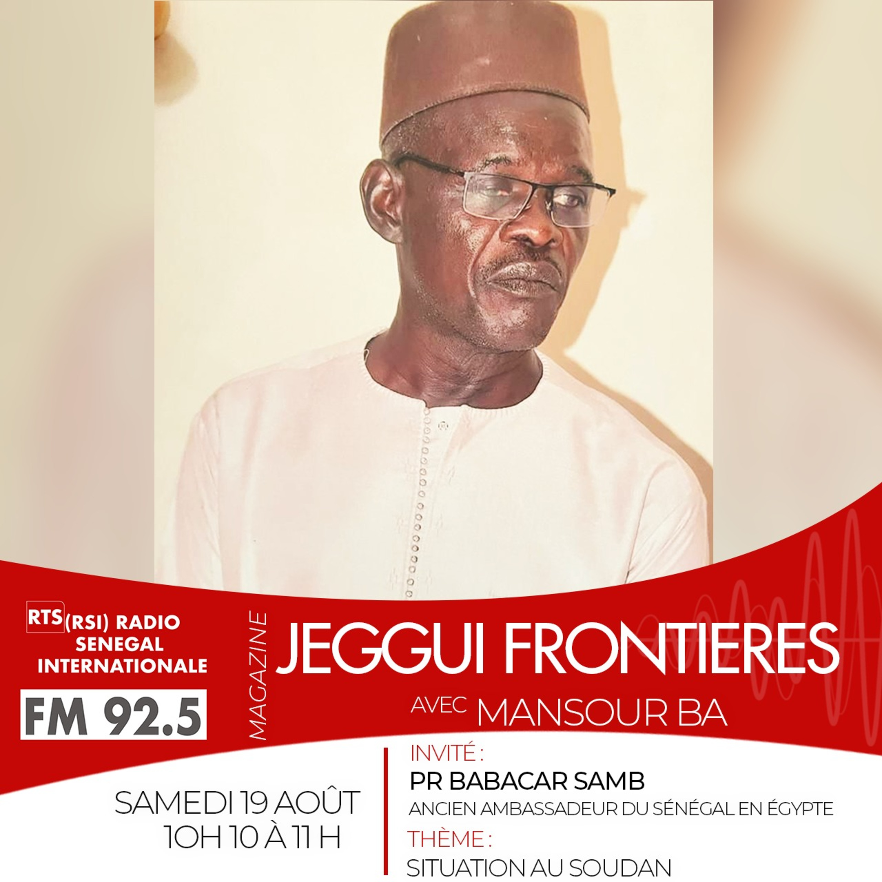 JEGGUI FRONTIERES - SITUATION AU SOUDAN