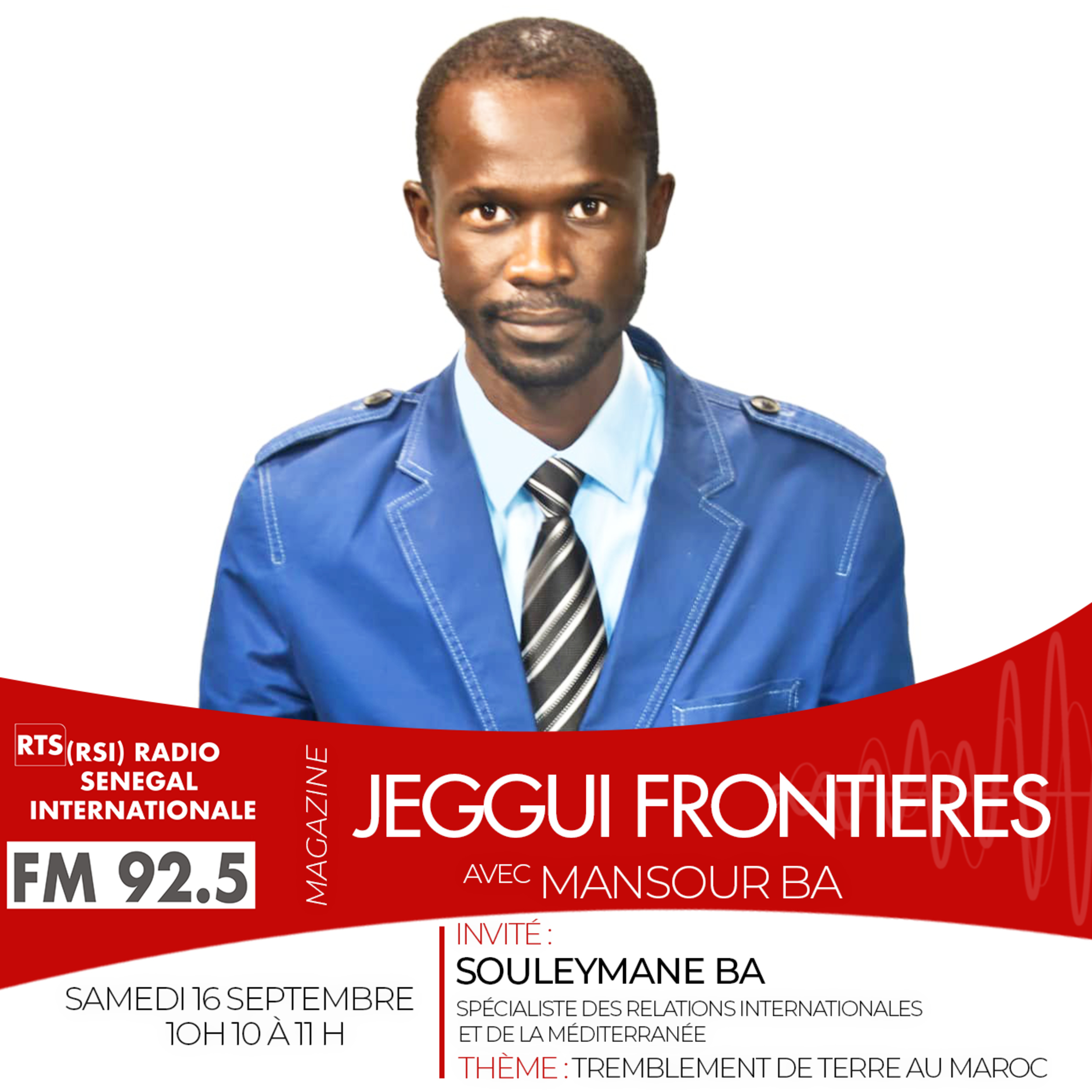 JEGGUI FRONTIERES -TREMBLEMENT DE TERRE AU MAROC
