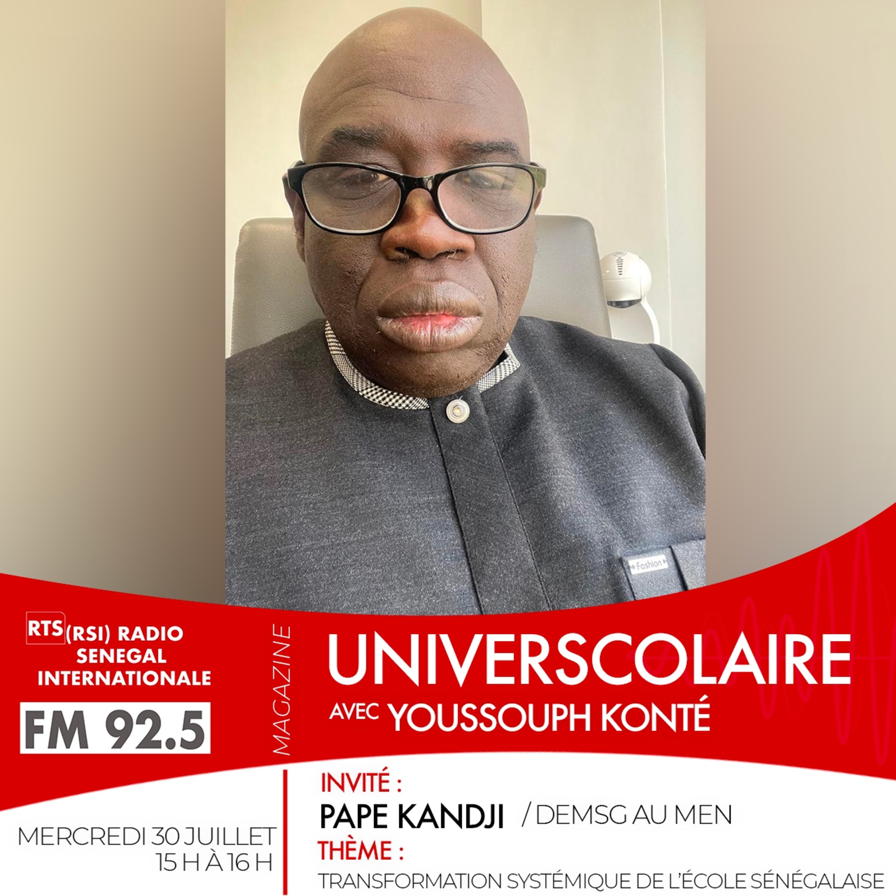 UNIVERSCOLAIRE – MERCREDI 31 JUILLET 2024