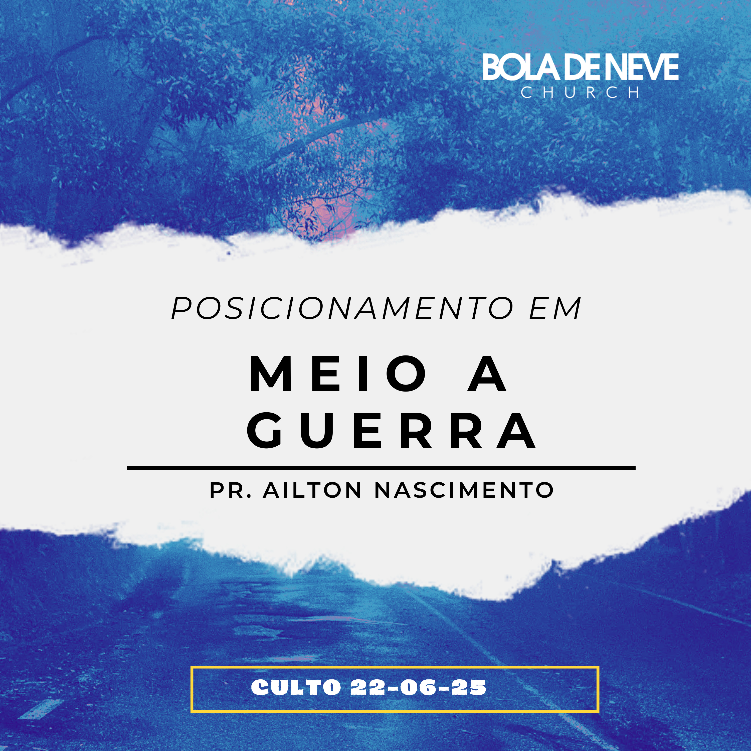 Posicionamento em meio a Guerra - Pr. Ailton Nascimento  episode artwork