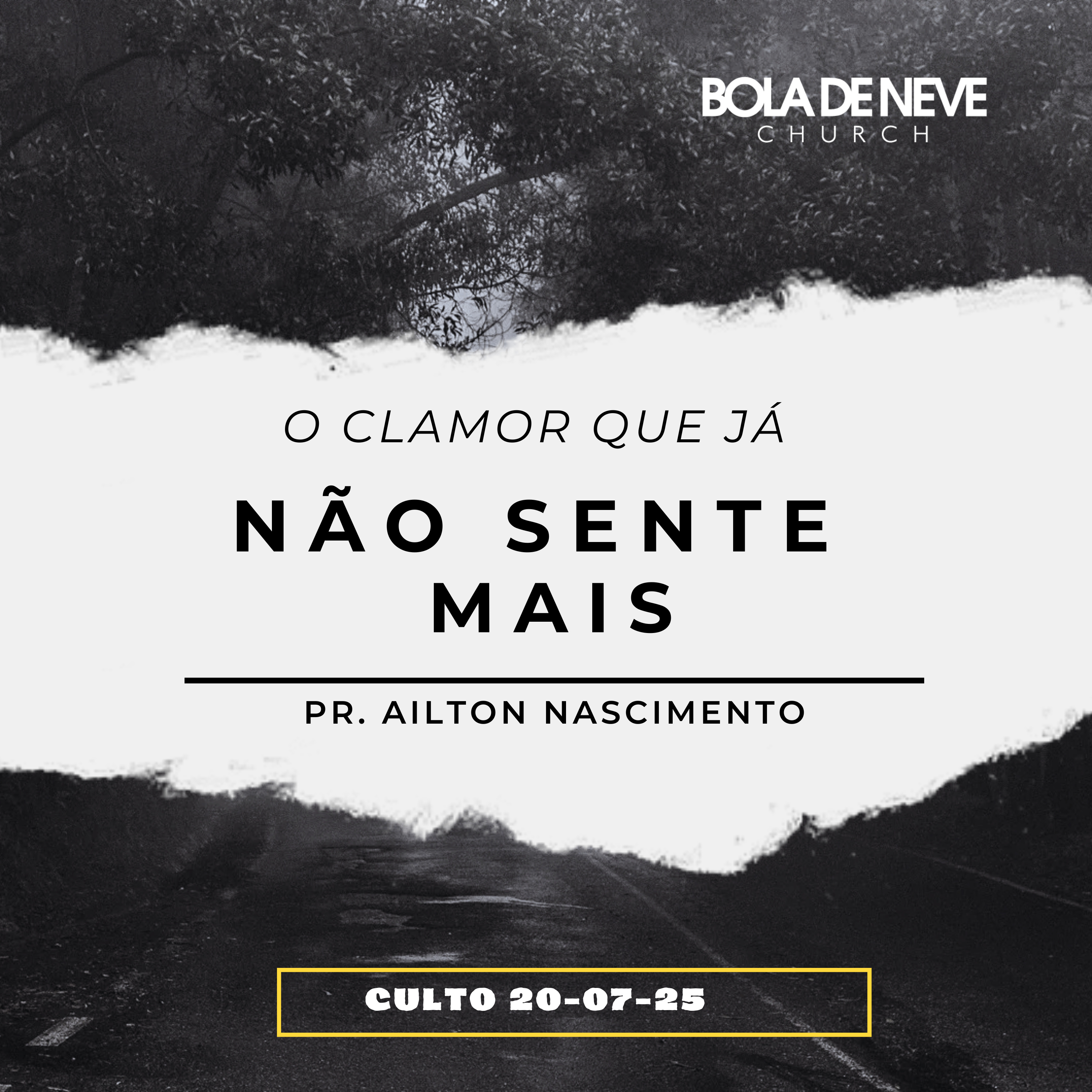 O clamor que já não sente mais - Pr. Ailton Nascimento episode artwork