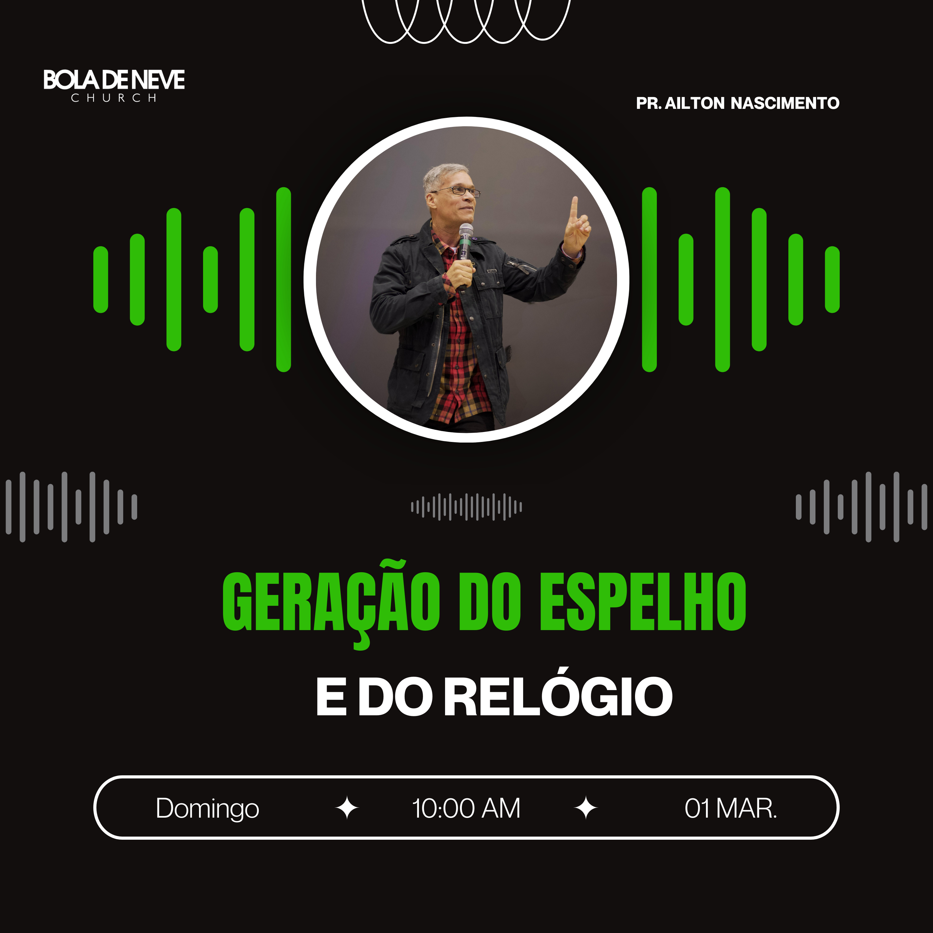 Geração do espelho e do relógio - Pr. Ailton Nascimento episode artwork