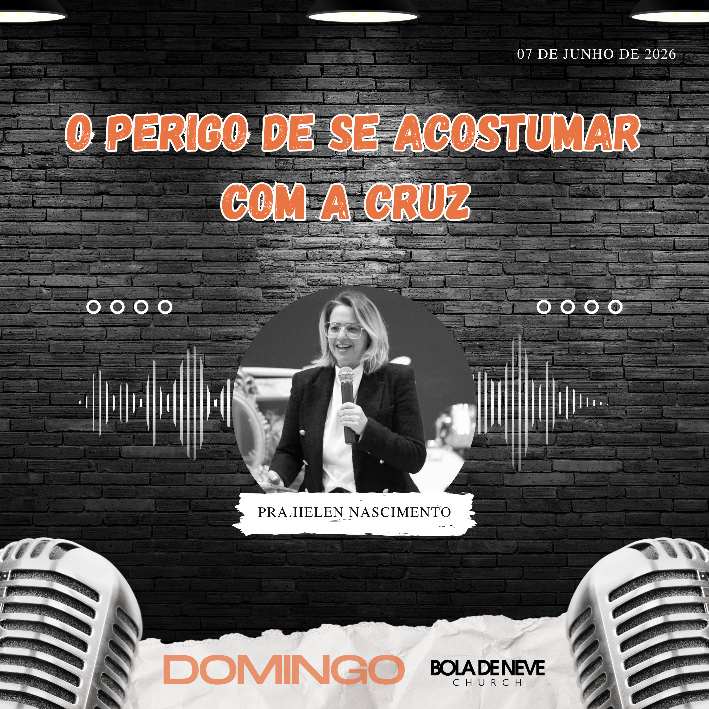 O perigo de se acostumar com a Cruz | Pra. Helen Nascimento episode artwork