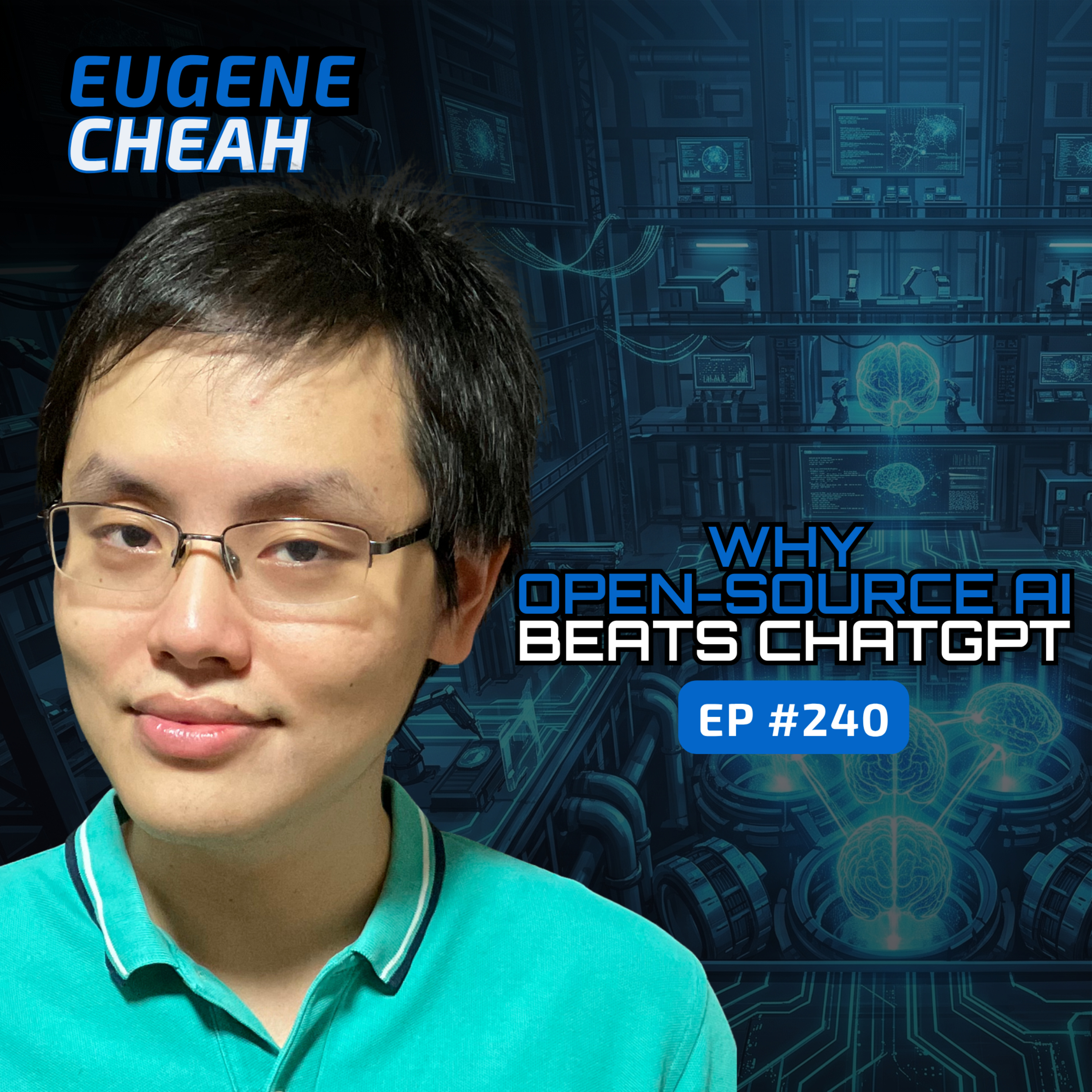 The Open-Source AI Revolution (With Eugene Cheah of Featherless AI) - Ep #240 episode artwork