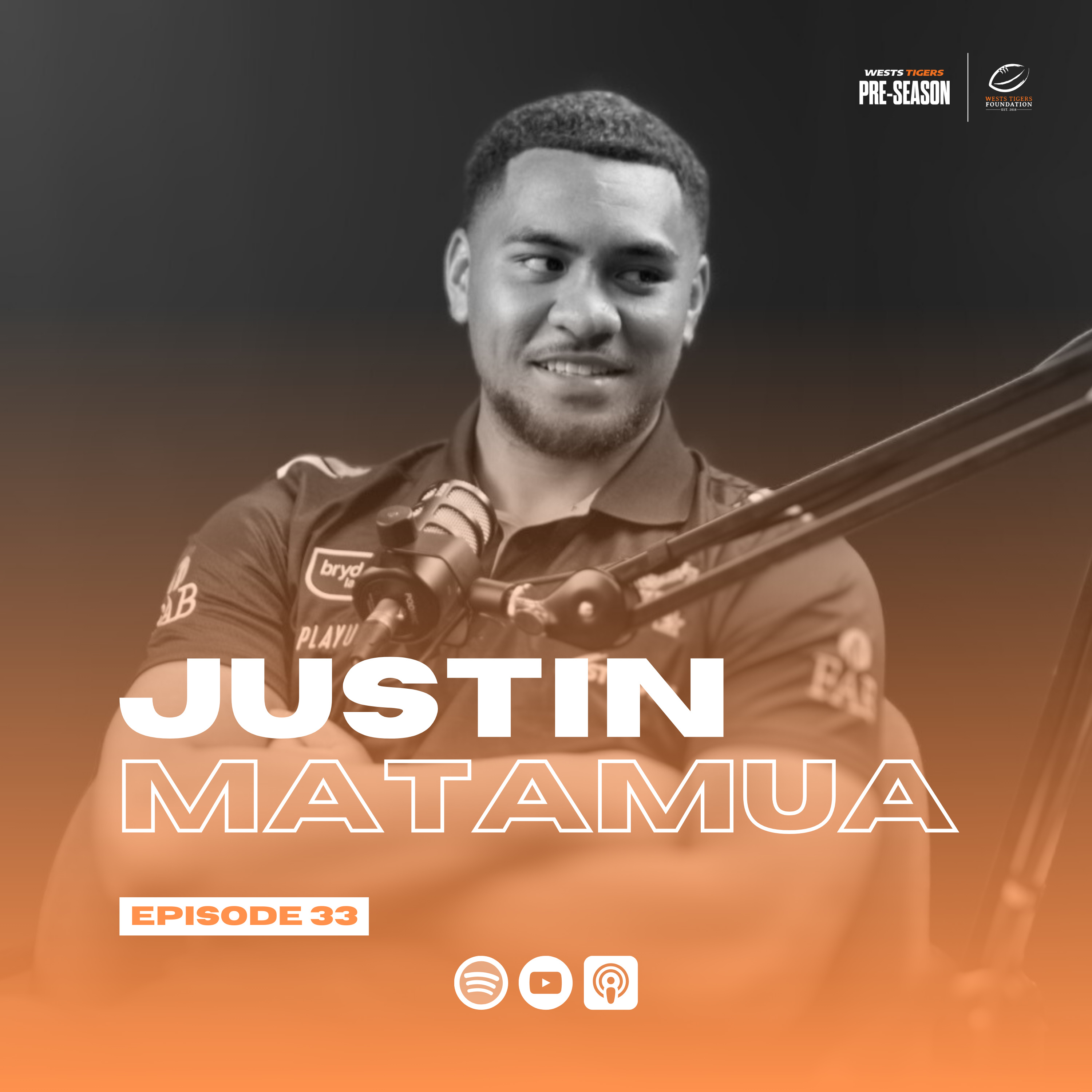 33. Justin Matamua | Behind The Roar | Pre-Season Series | Official Wests Tigers