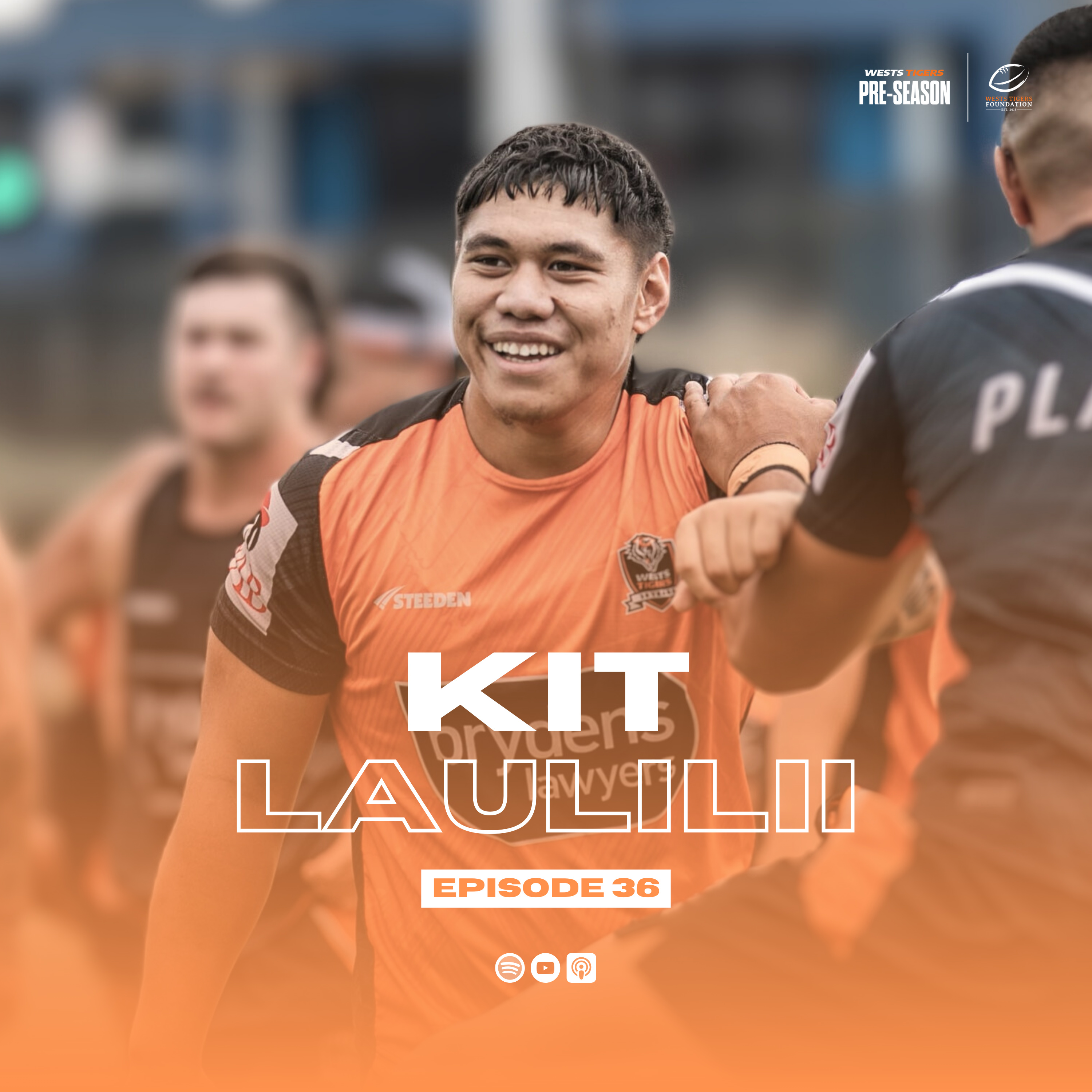 36. Kit Laulilii | Behind The Roar | Pre-Season Series | Official Wests Tigers