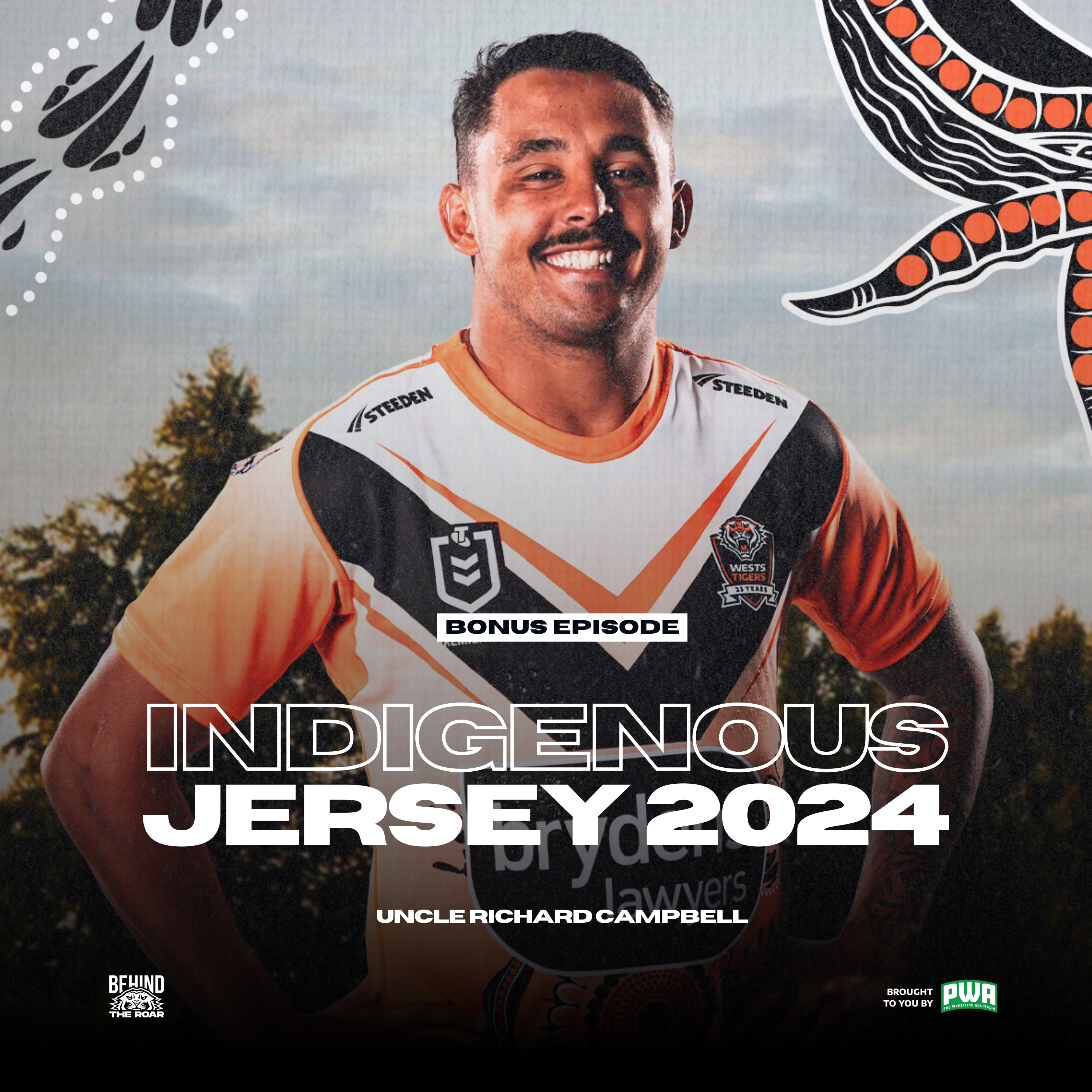 Indigenous Jersey 2024 | Uncle Richard Campbell | Behind The Roar Podcast
