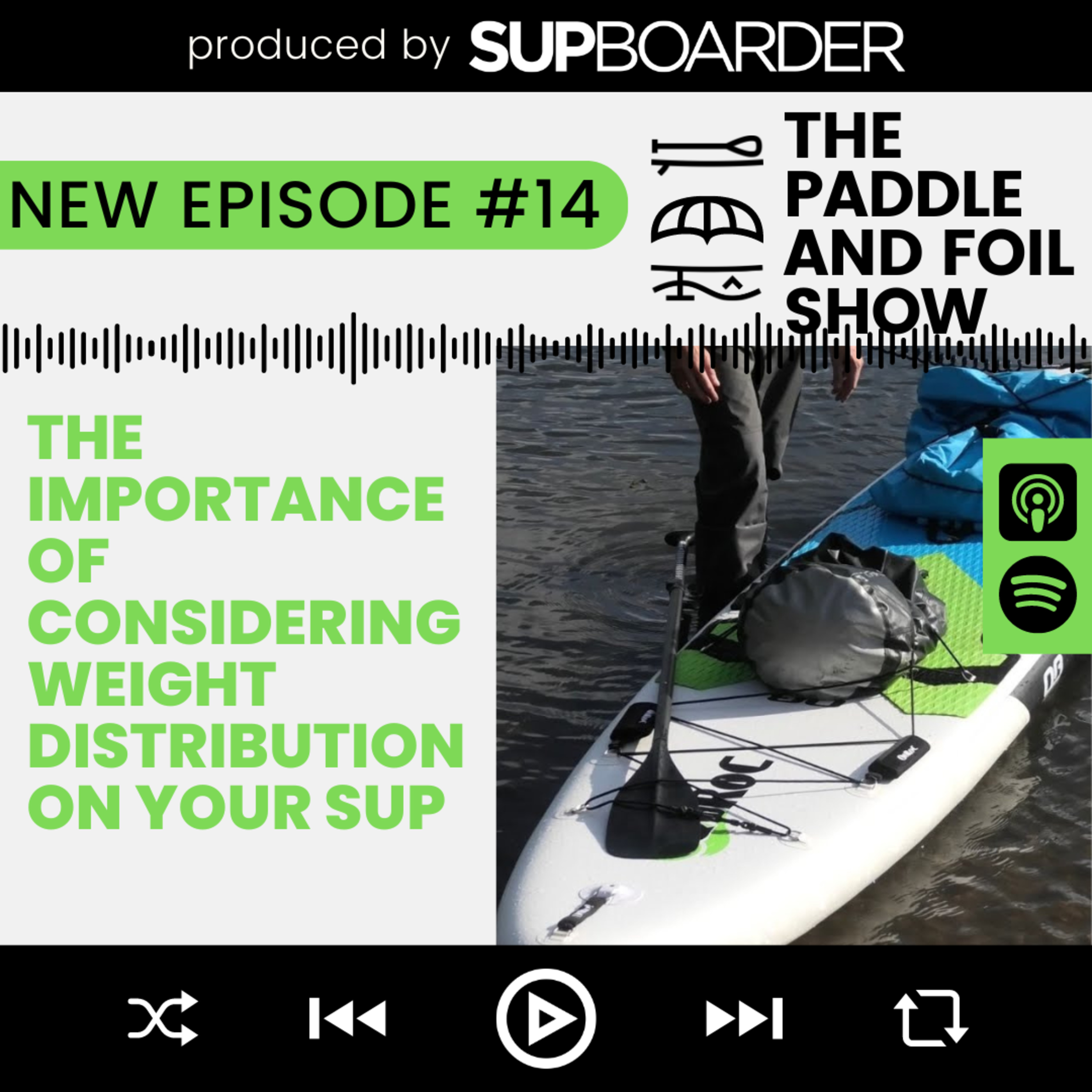 The Paddle and Foil Show by SUPboarder