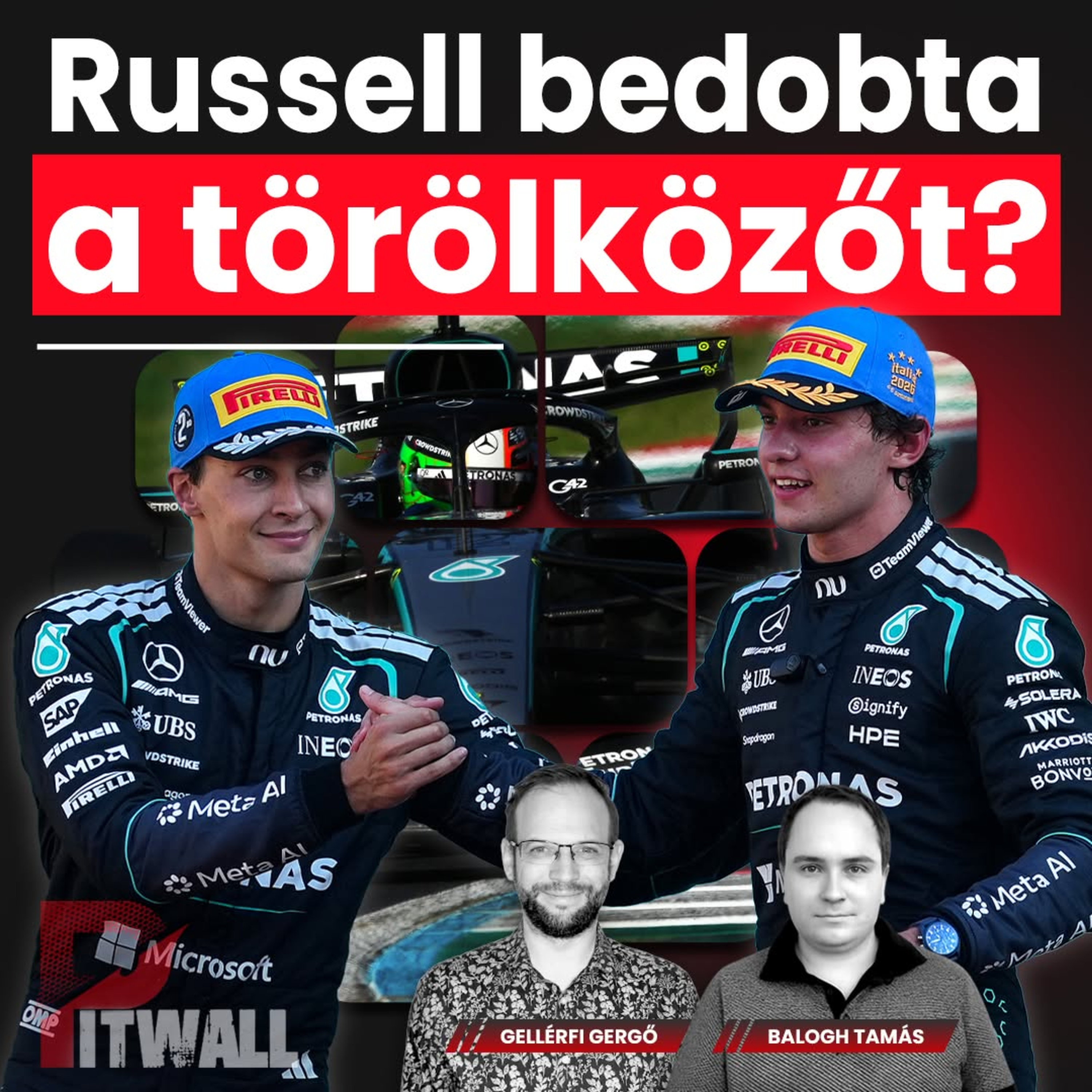 Pitwall: Russell bedobta a törölközőt? (S04E36)