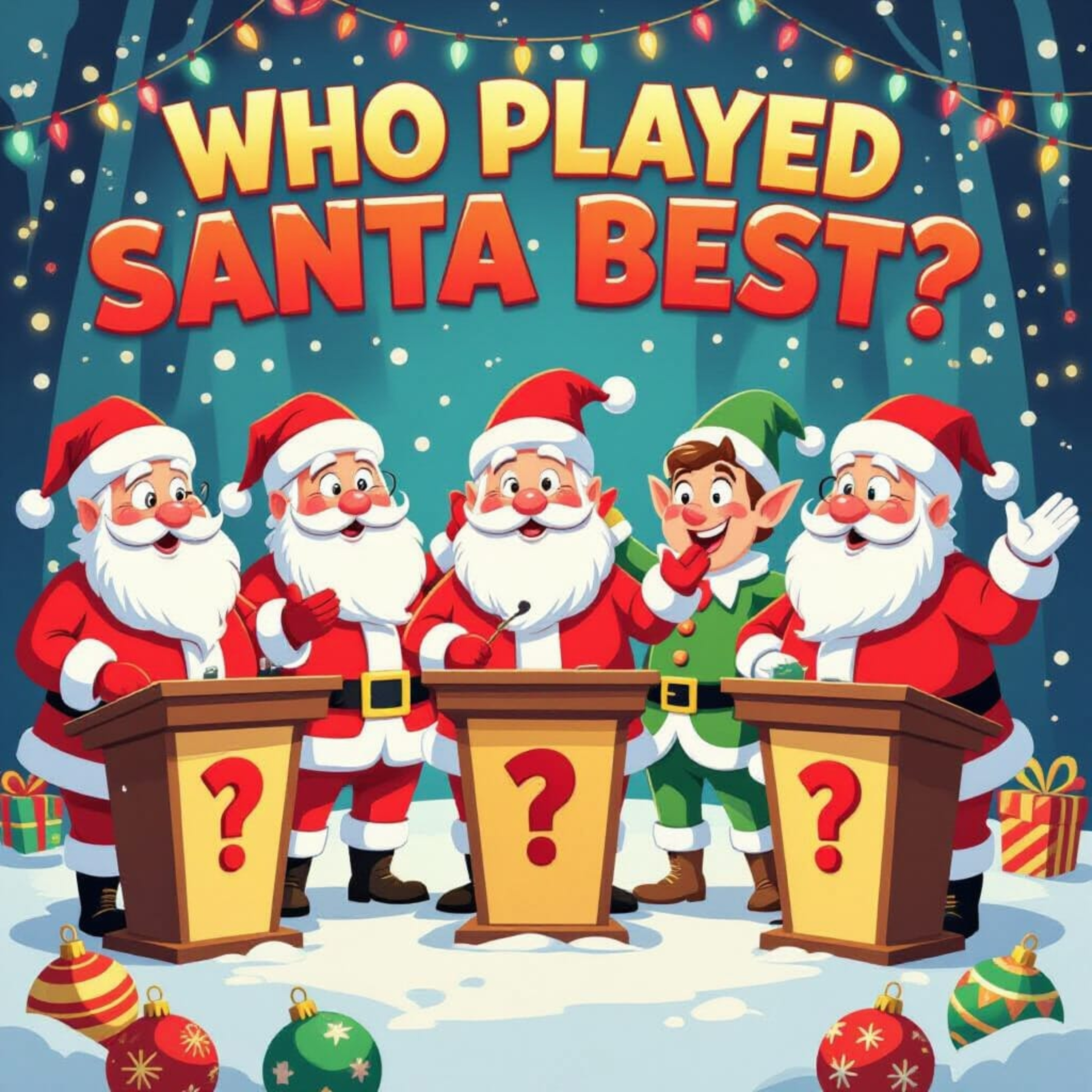 Finding the One True Santa: Who’s the Definitive Santa? episode artwork