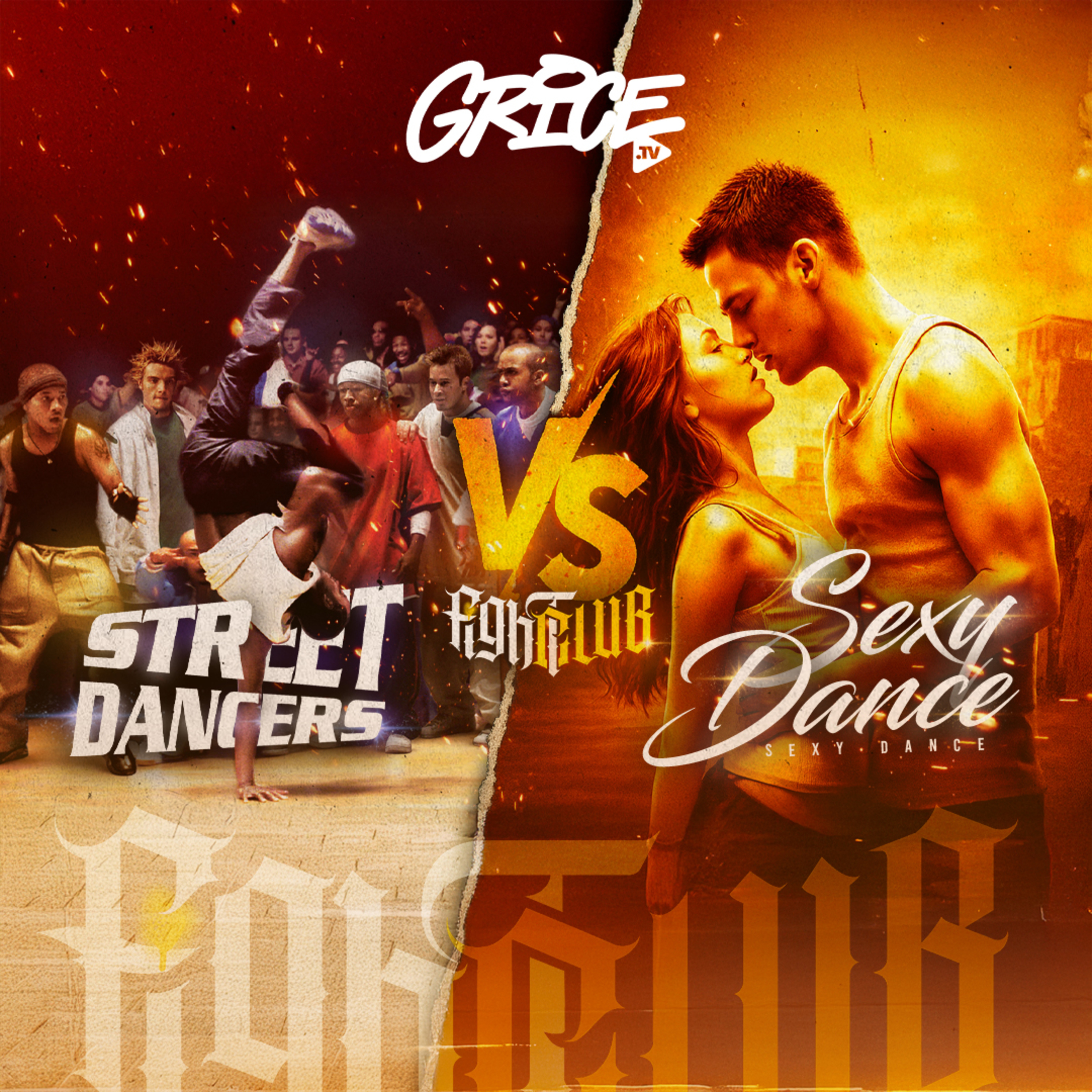FIGHT CLUB Sexy Dance (Step Up) VS Street Dancers (You Got Served) | Grice TV episode artwork