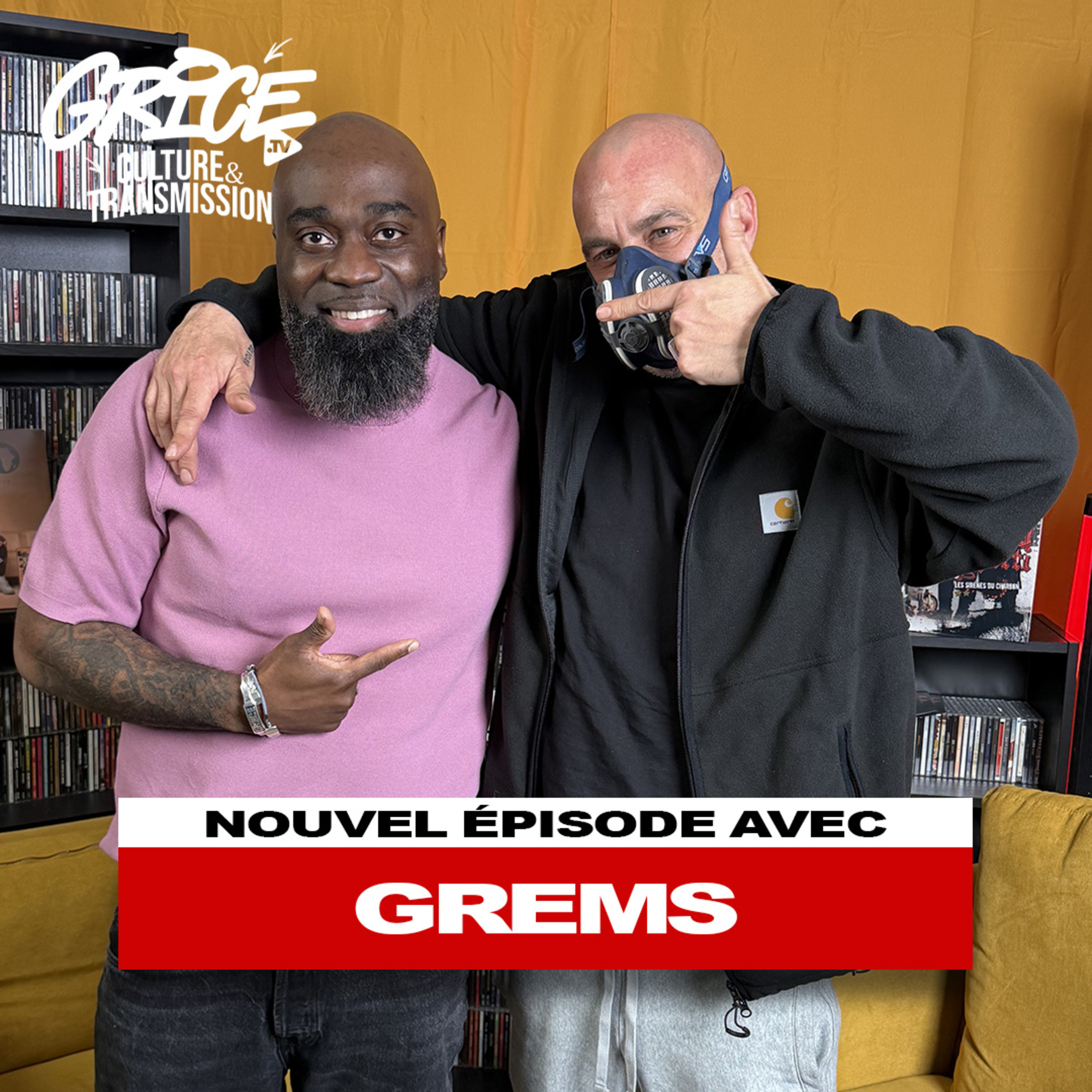 GREMS : 30 ans de Hip Hop, d’indépendance, business, masques et fin du streaming ? | GRICE TV episode artwork