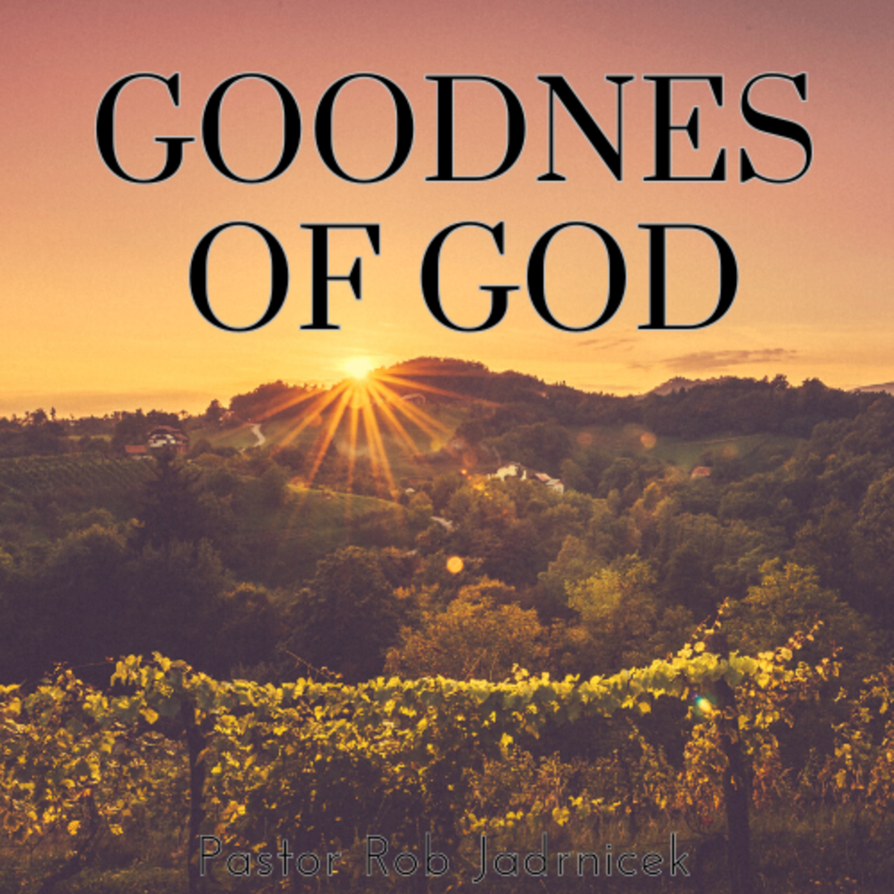 Goodness of God - Week 2 - Pastor Rob Jadrnicek
