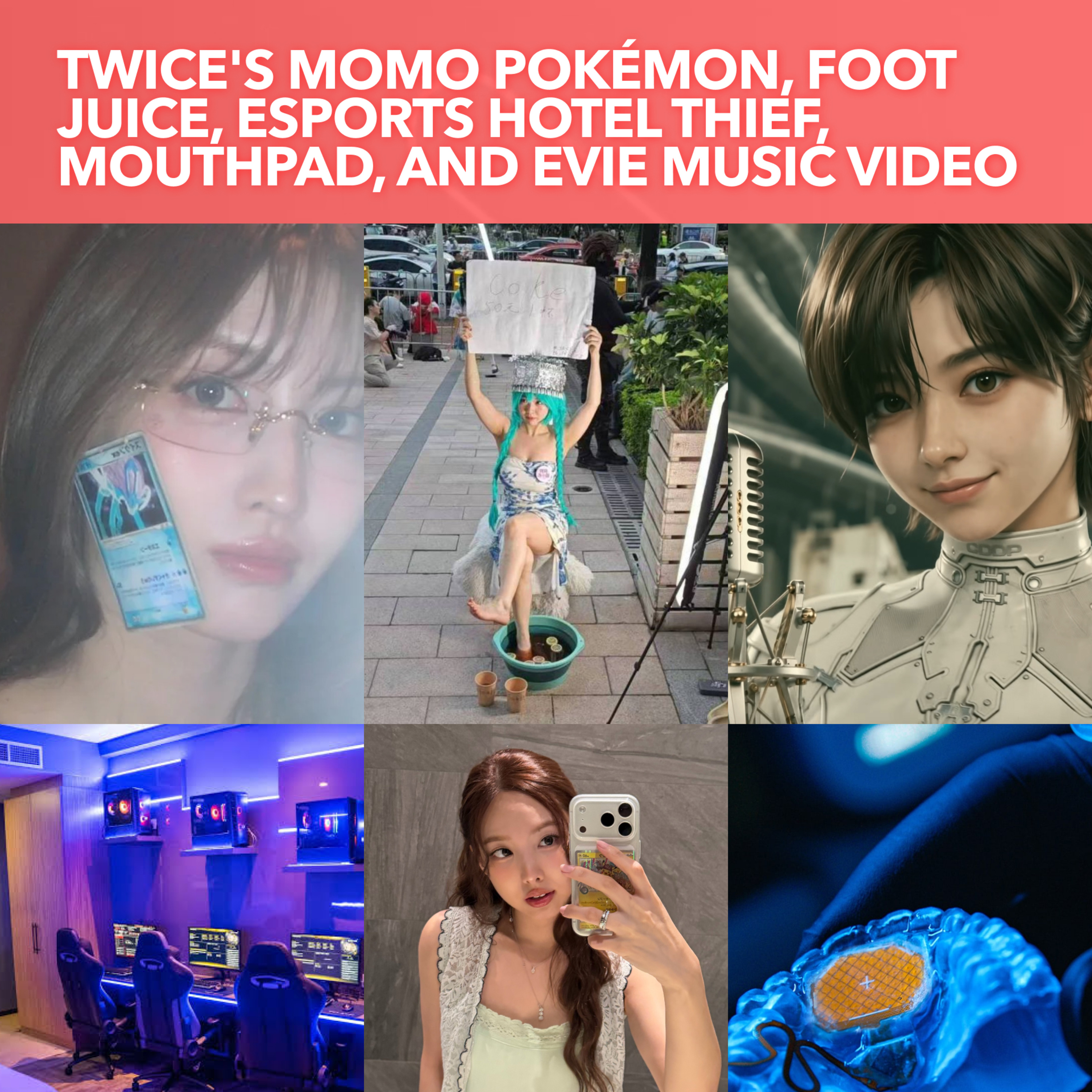 S4EP21: TWICE's Momo Pokémon, foot juice, esports hotel Thief, MouthPad, and Stellar Blade Evie Music Video episode artwork