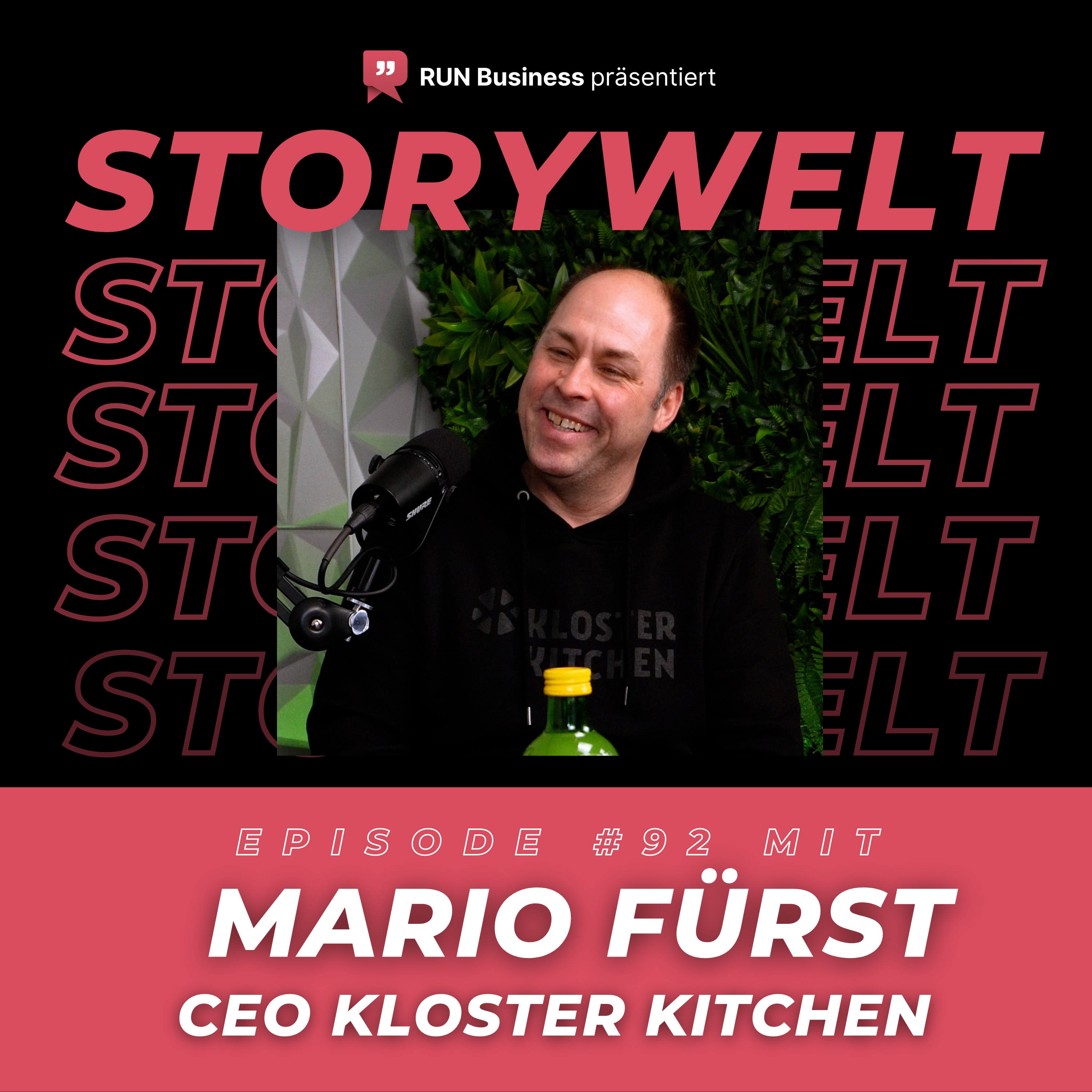 "Ich habe noch NIE eine Sekunde gearbeitet": Die Story von Kloster Kitchen-Gründer Mario Fürst episode artwork