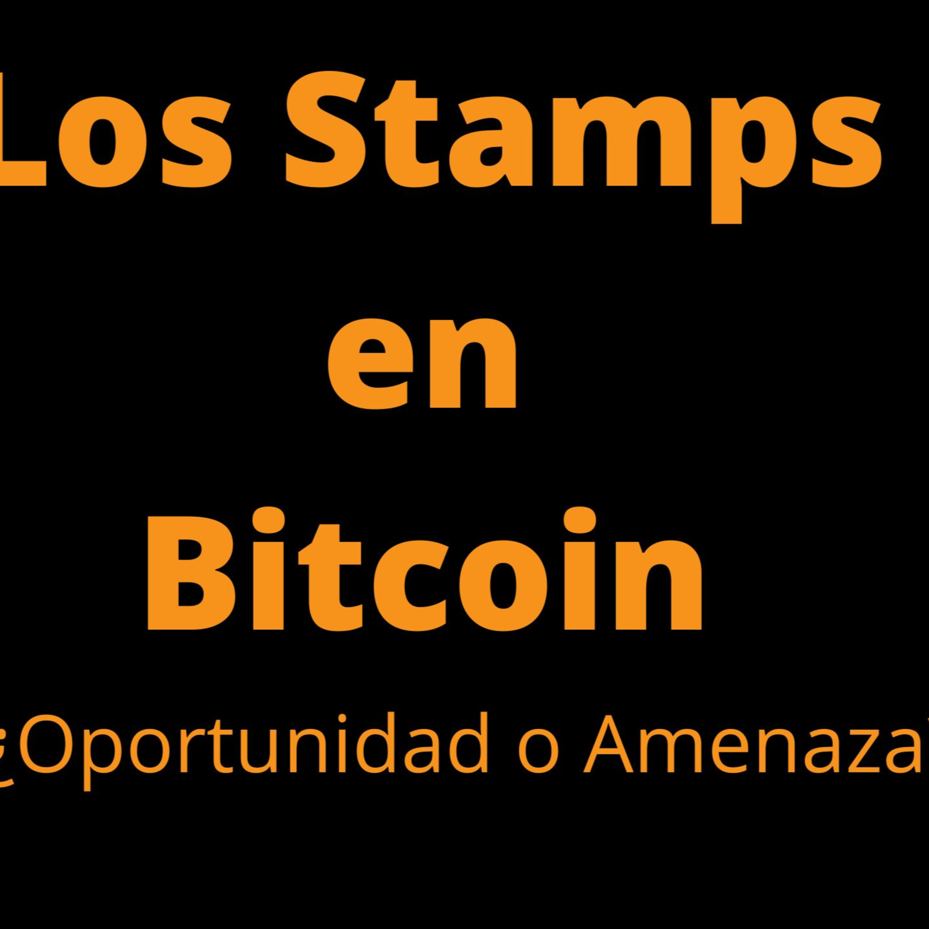 LOS STAMPS LLEGAN A BITCOIN