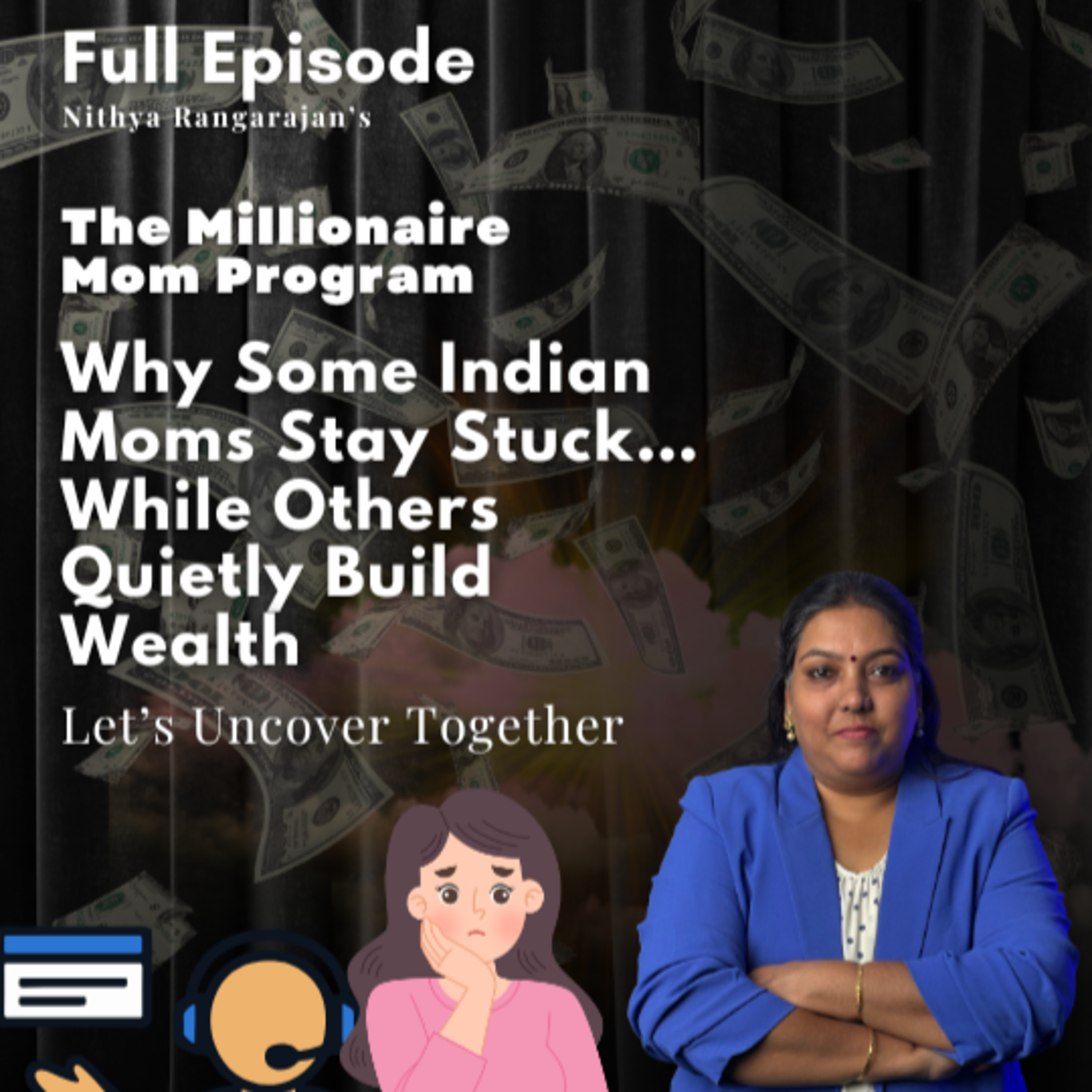 169. Stop Working Harder! 5 Simple Systems Every Mom Needs to Build Wealth! episode artwork