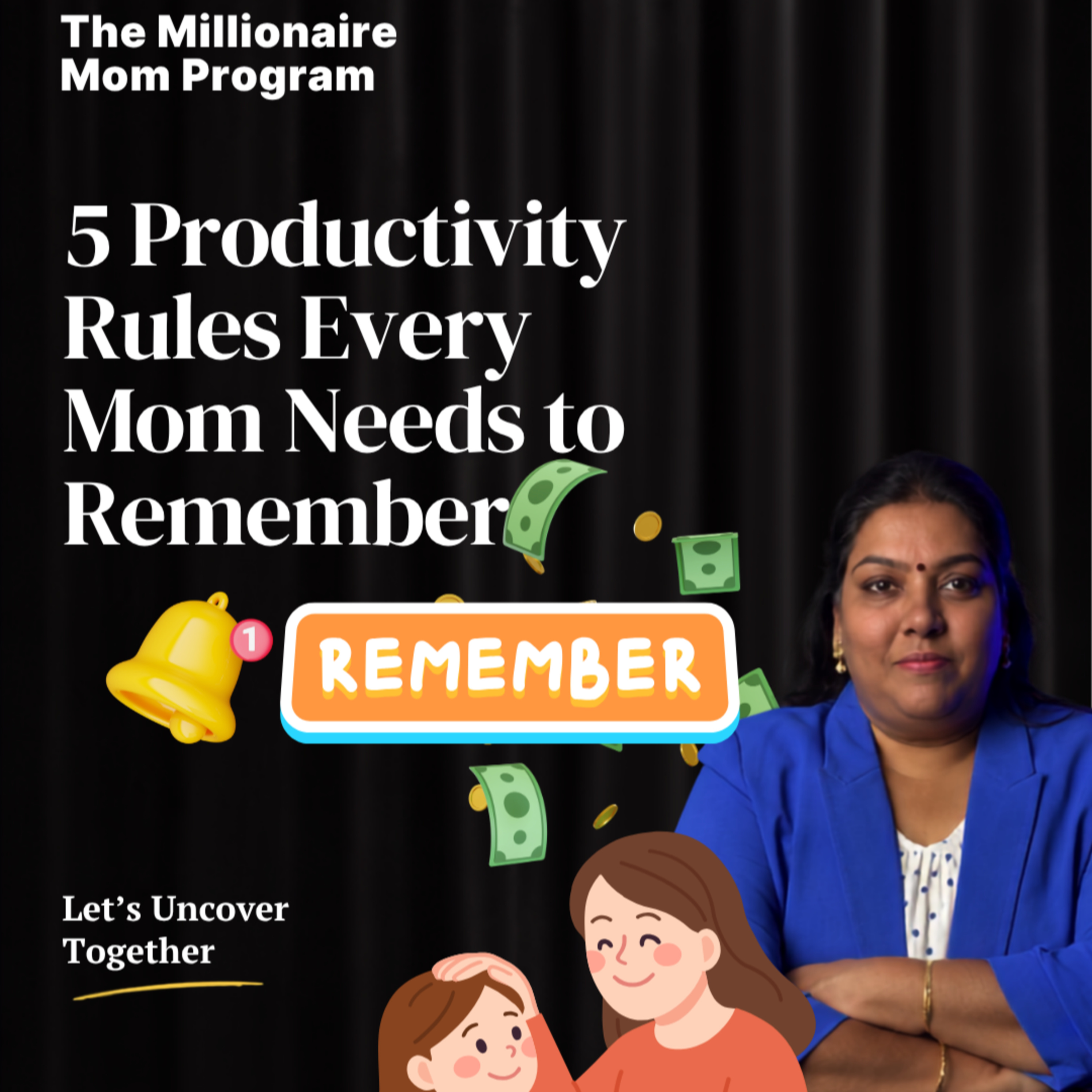 191. The Productivity Lie That's Keeping Moms Exhausted | 5 Powerful Shifts Every Mother Needs episode artwork
